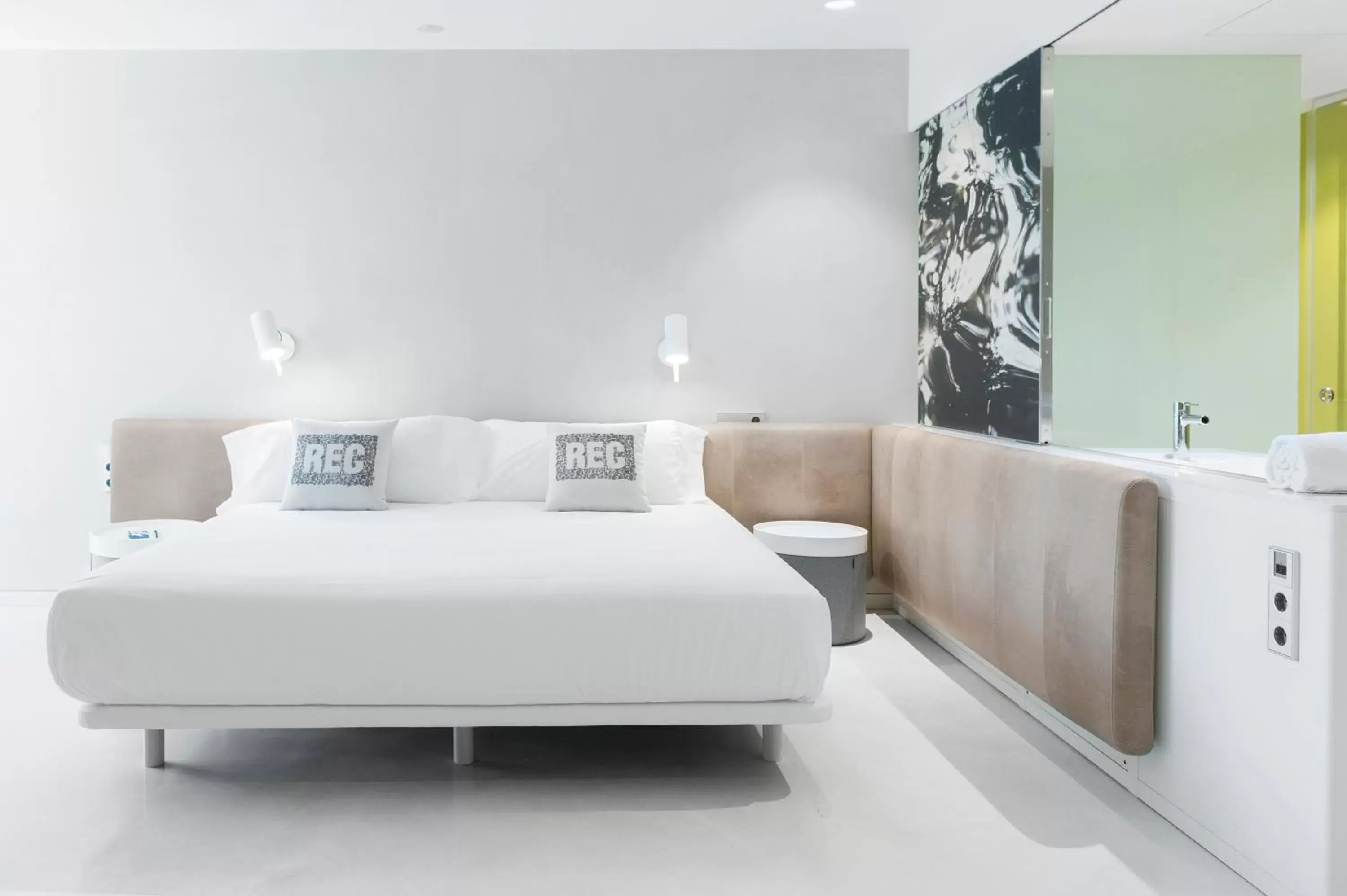 Bed in Hotel Rec Barcelona - Adults Only