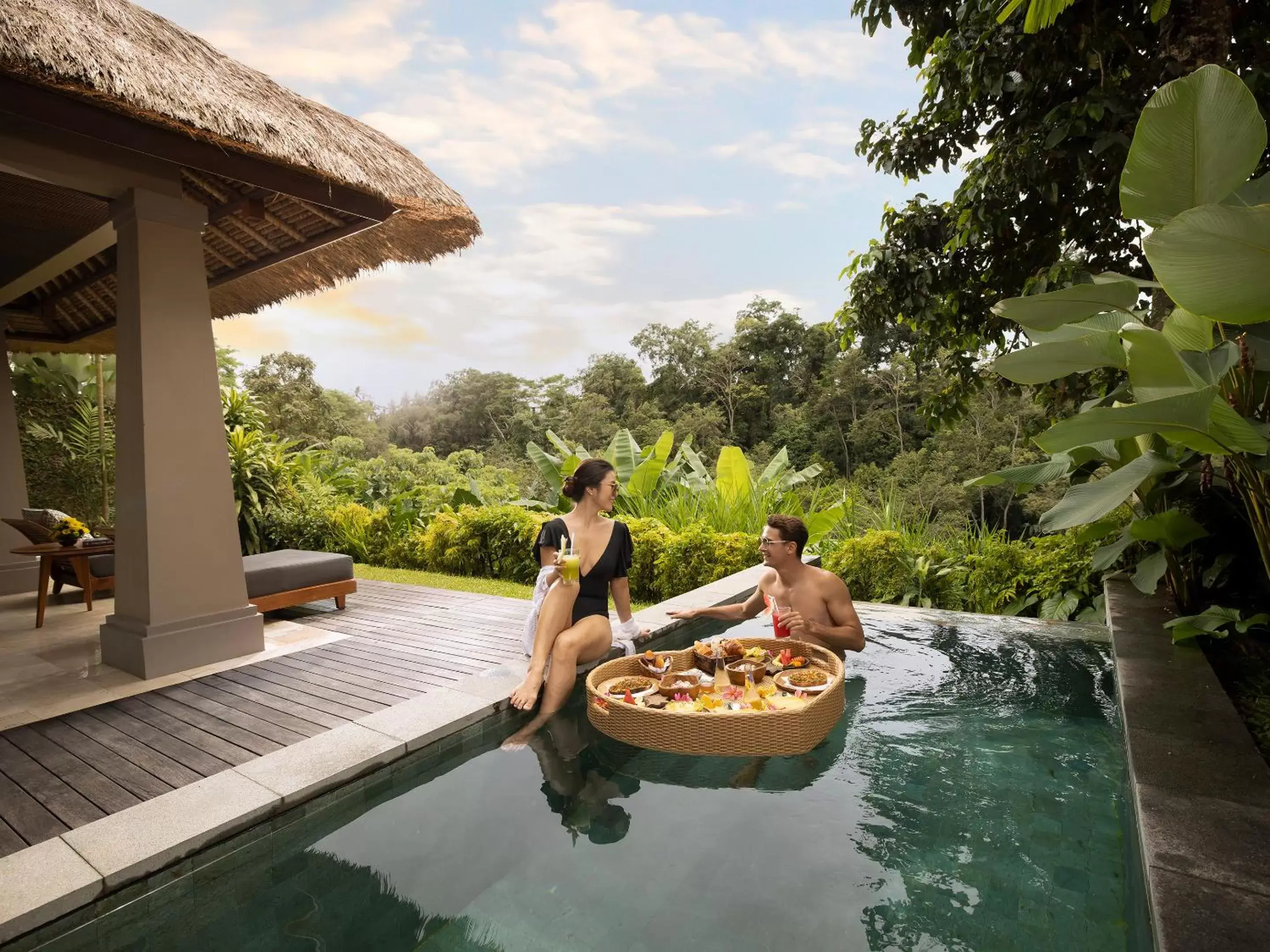 View (from property/room), Swimming Pool in Maya Ubud Resort & Spa