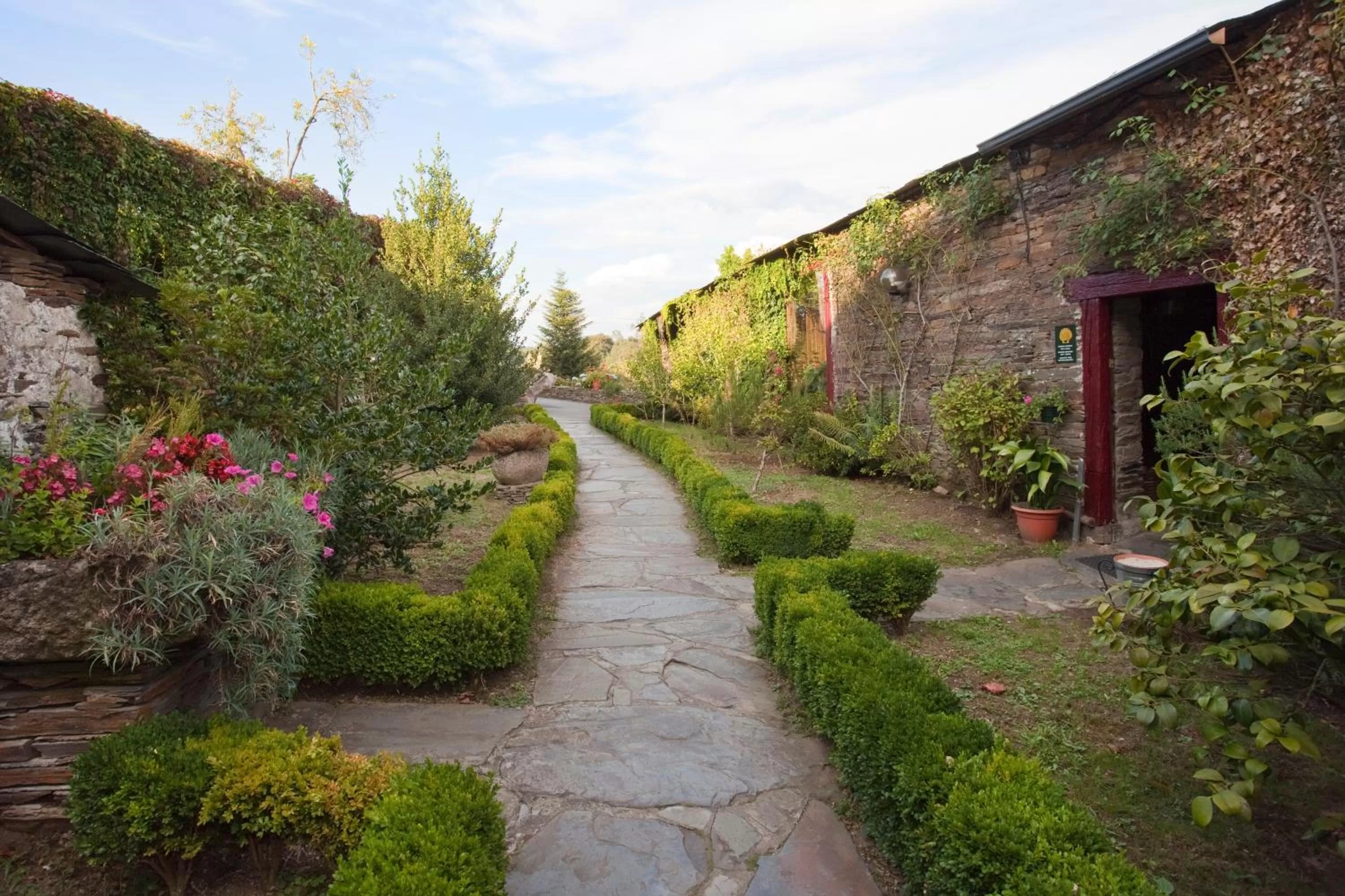 Garden in Hotel Casa de Díaz