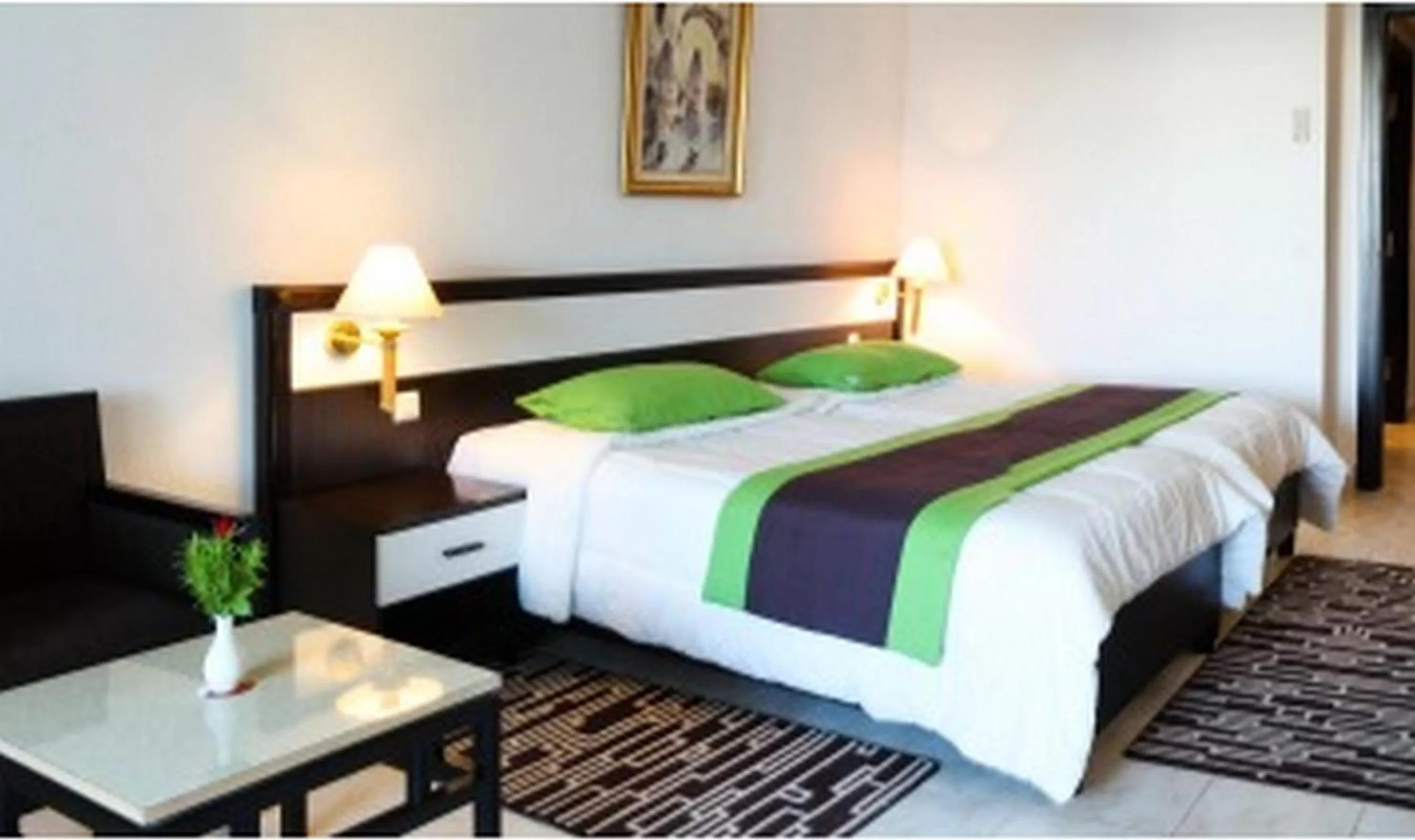 Bedroom, Bed in El Mouradi Djerba Menzel