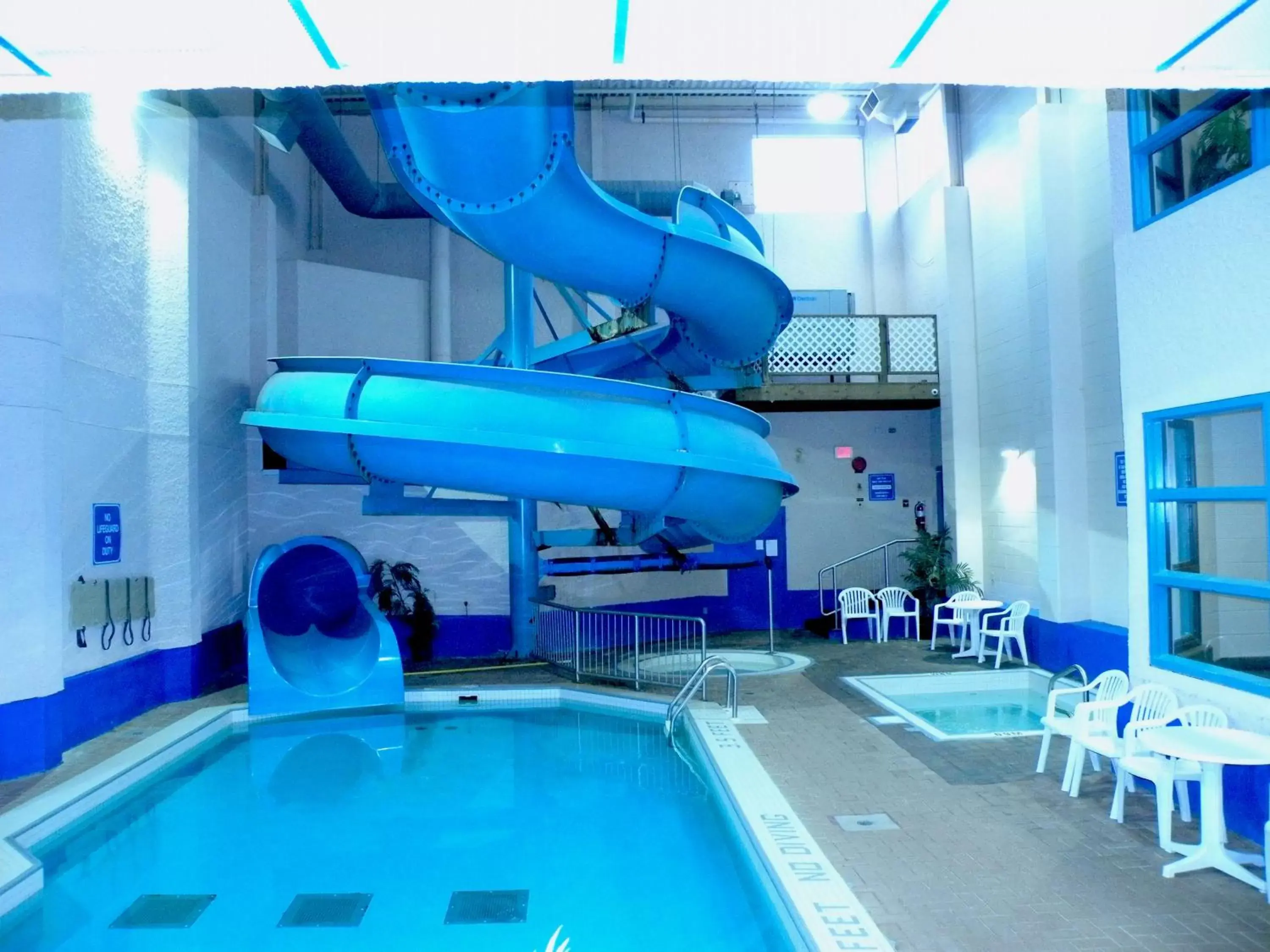 Swimming pool, Water Park in Travelodge by Wyndham Brandon