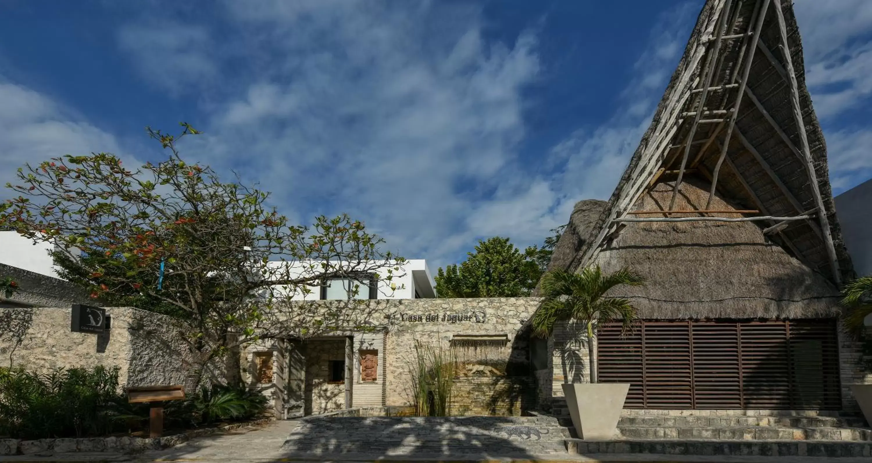 Property Building in Casa del Jaguar Beach Hotel