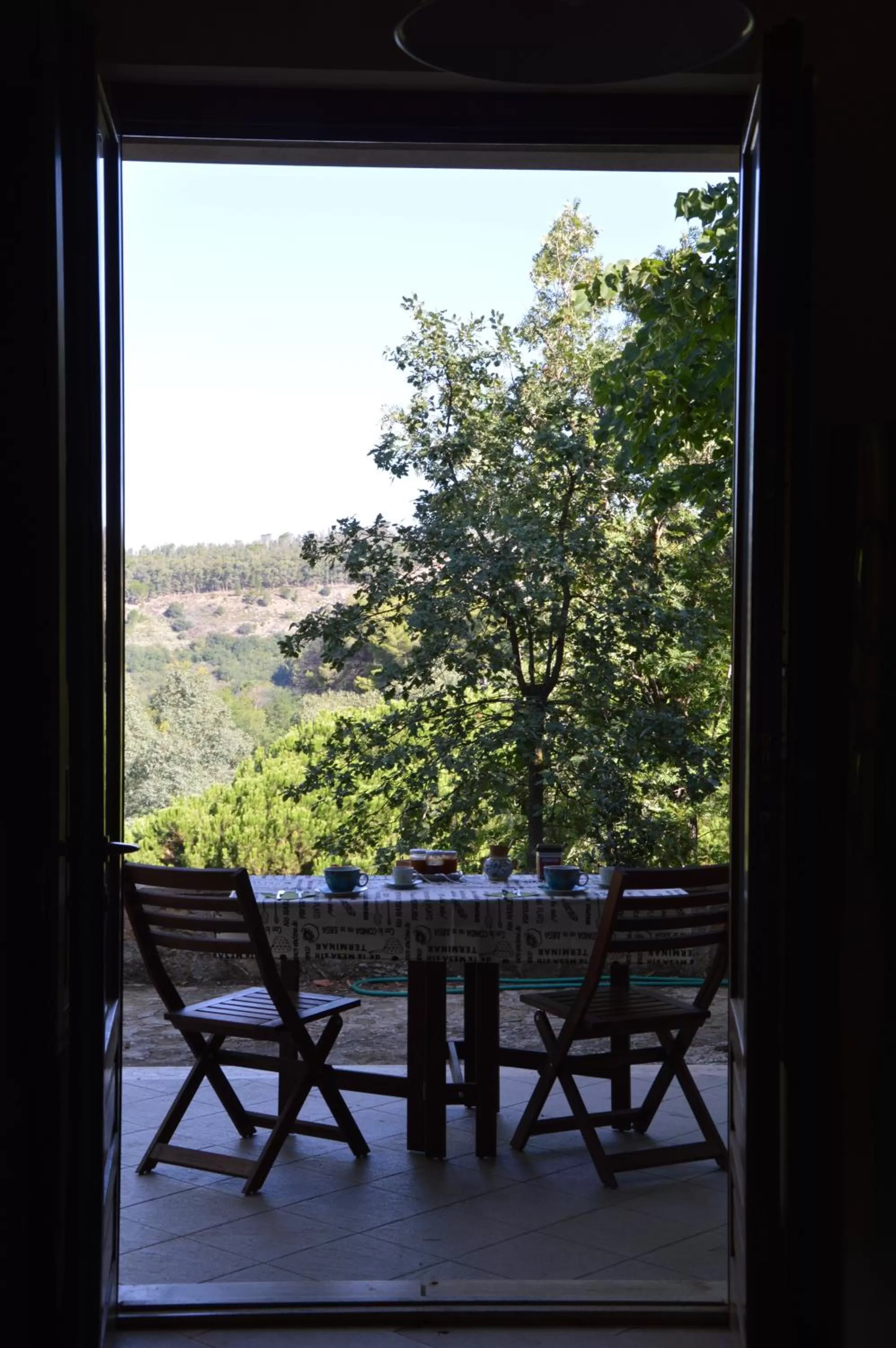 Balcony/Terrace in B&B La Roverella