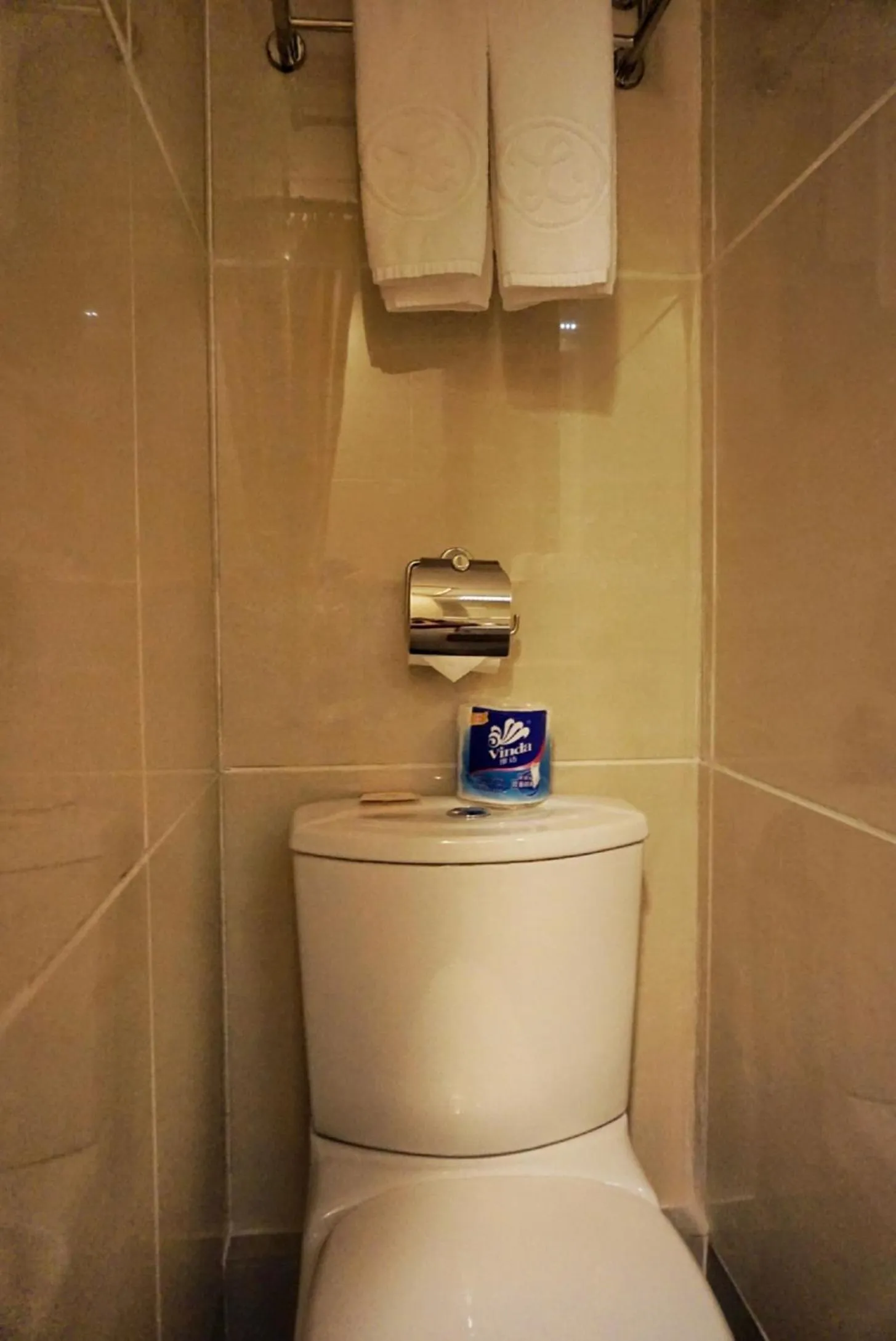 Toilet in Lander Hotel Prince Edward