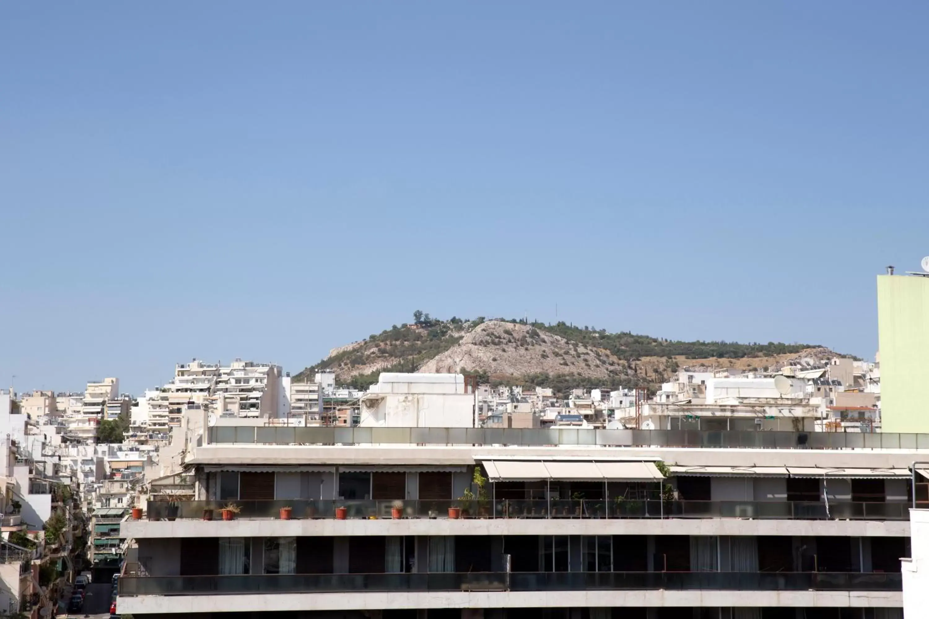 City view in Hypnos Inn Athens
