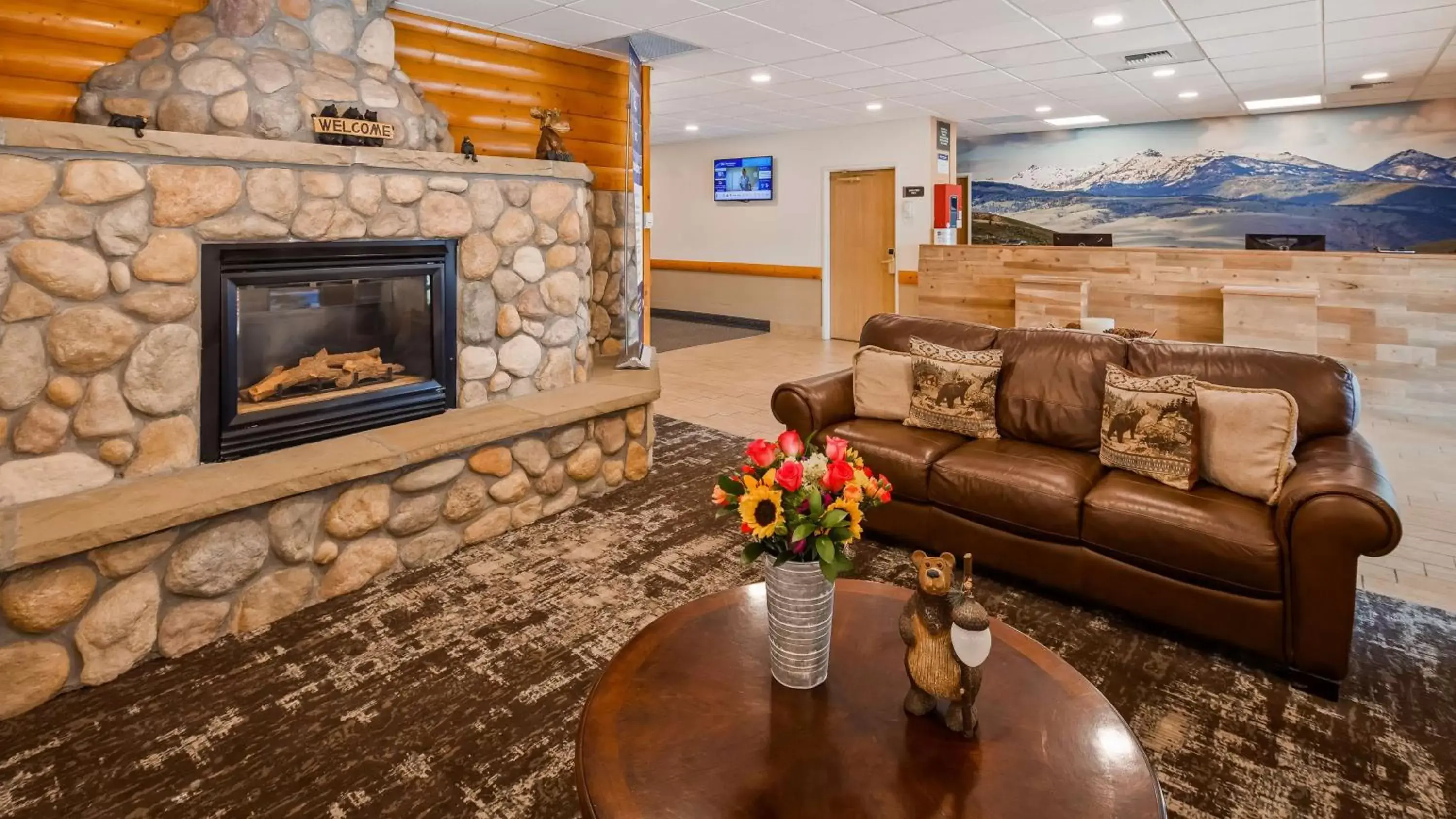 Lobby or reception, Seating Area in Best Western Yellowstone Crossing