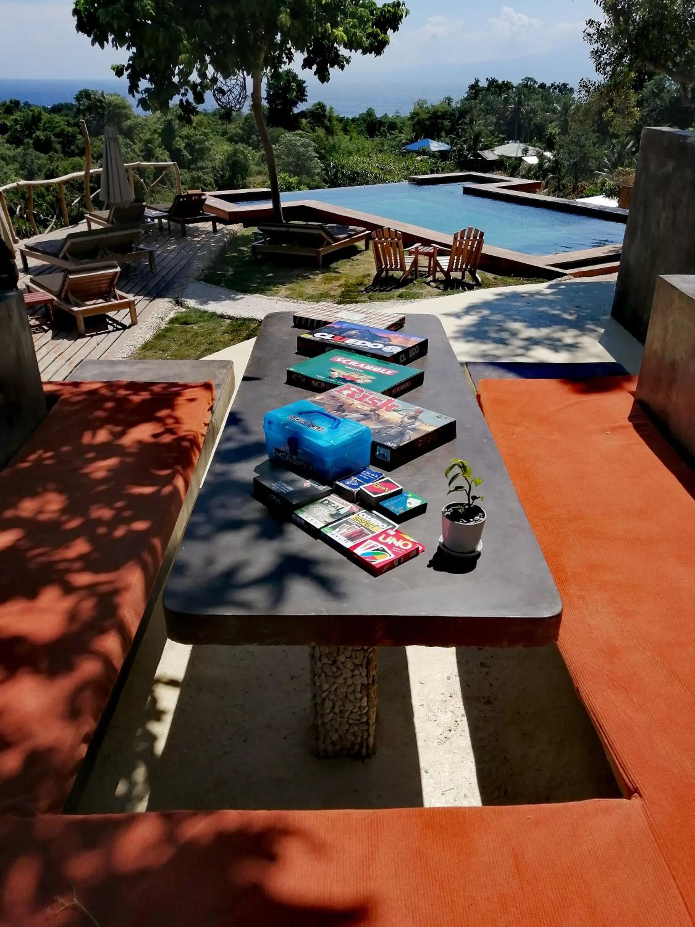 Pool view in Nakabalo Guesthouse & Restaurant