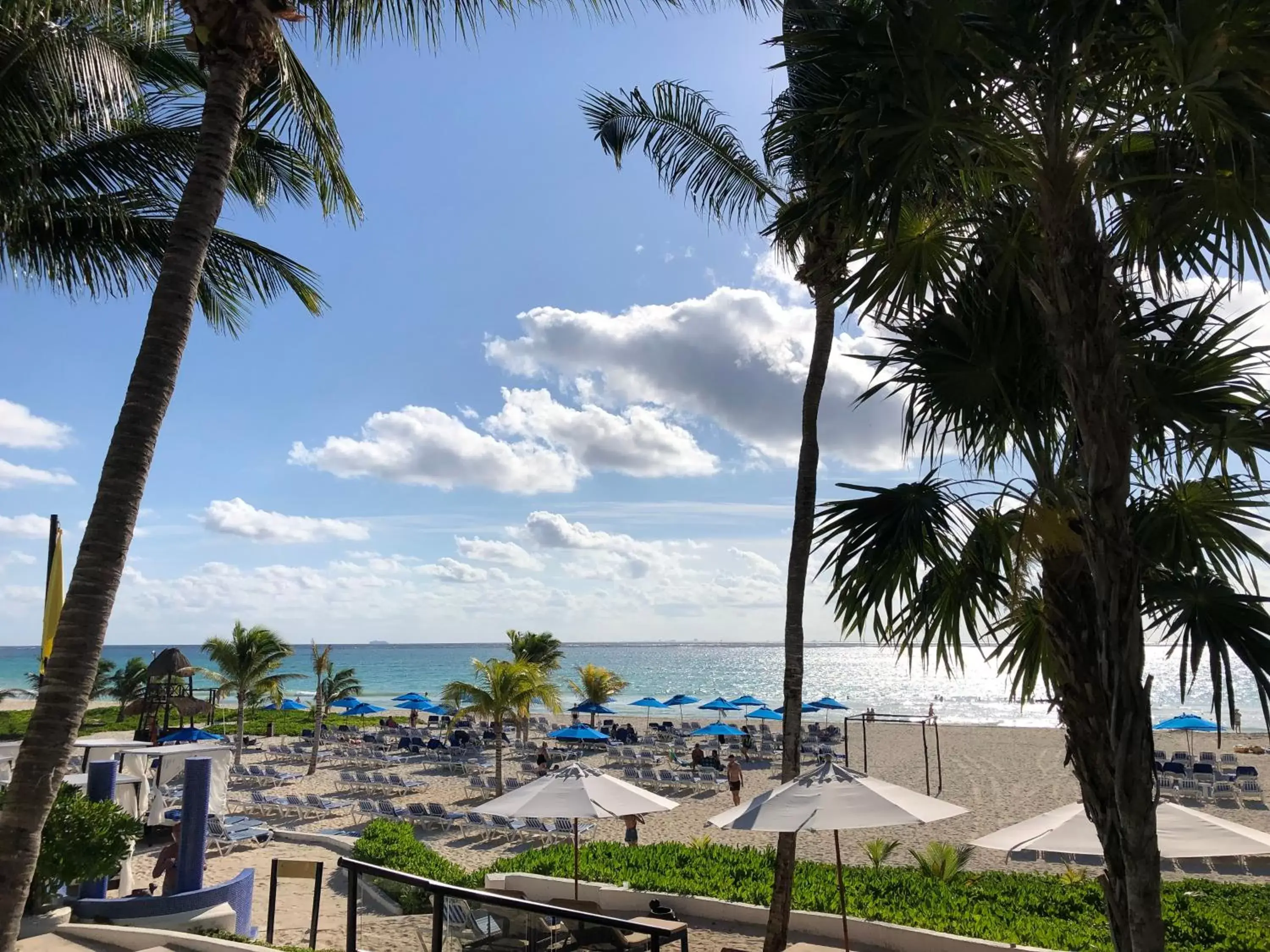 Beach, View in The Reef Playacar Resort & Spa-Optional All Inclusive