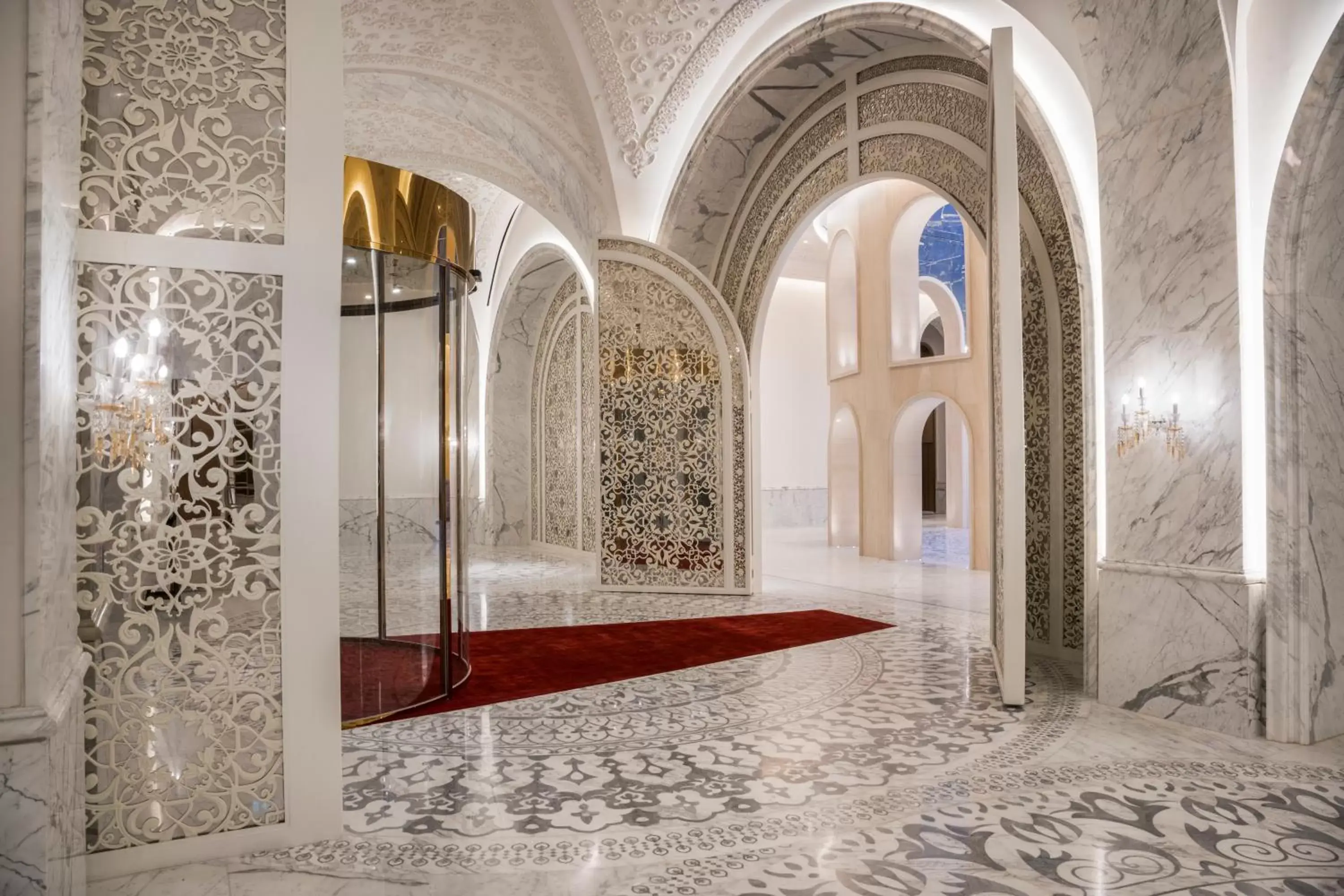 Lobby or reception in Raffles Doha