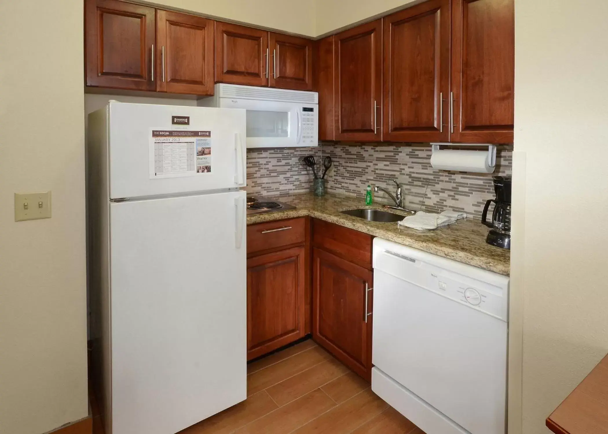 Kitchen or kitchenette, Kitchen/Kitchenette in Staybridge Suites Raleigh-Durham Airport-Morrisville, an IHG Hotel