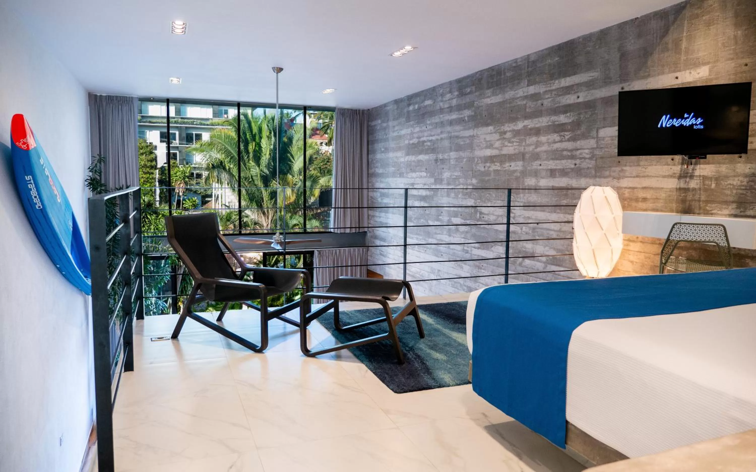 TV and multimedia, Bed in Nereidas Lofts