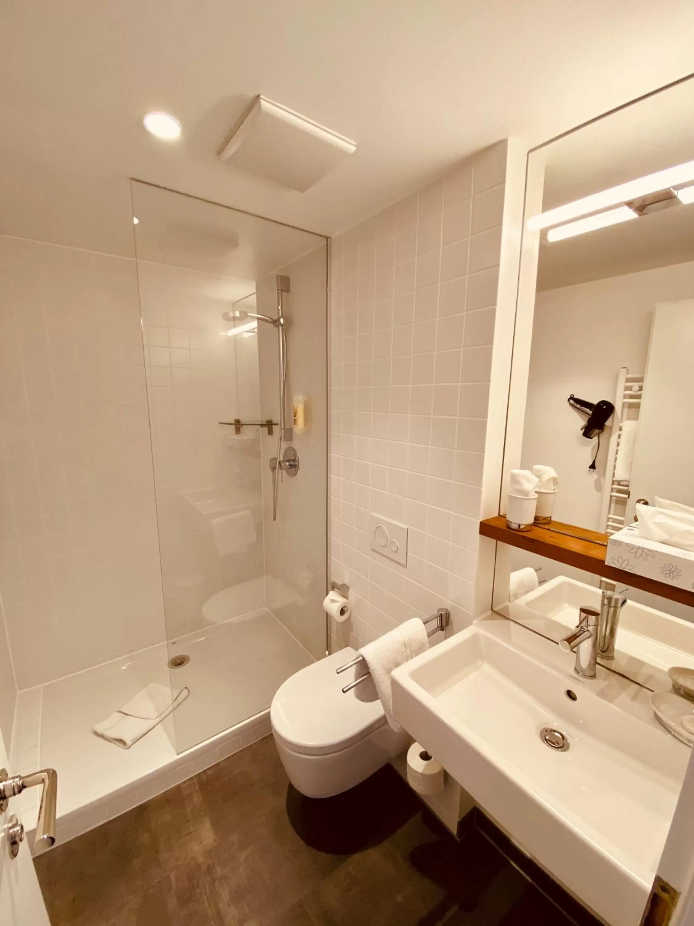 Bathroom in Stadthotel Waldhorn