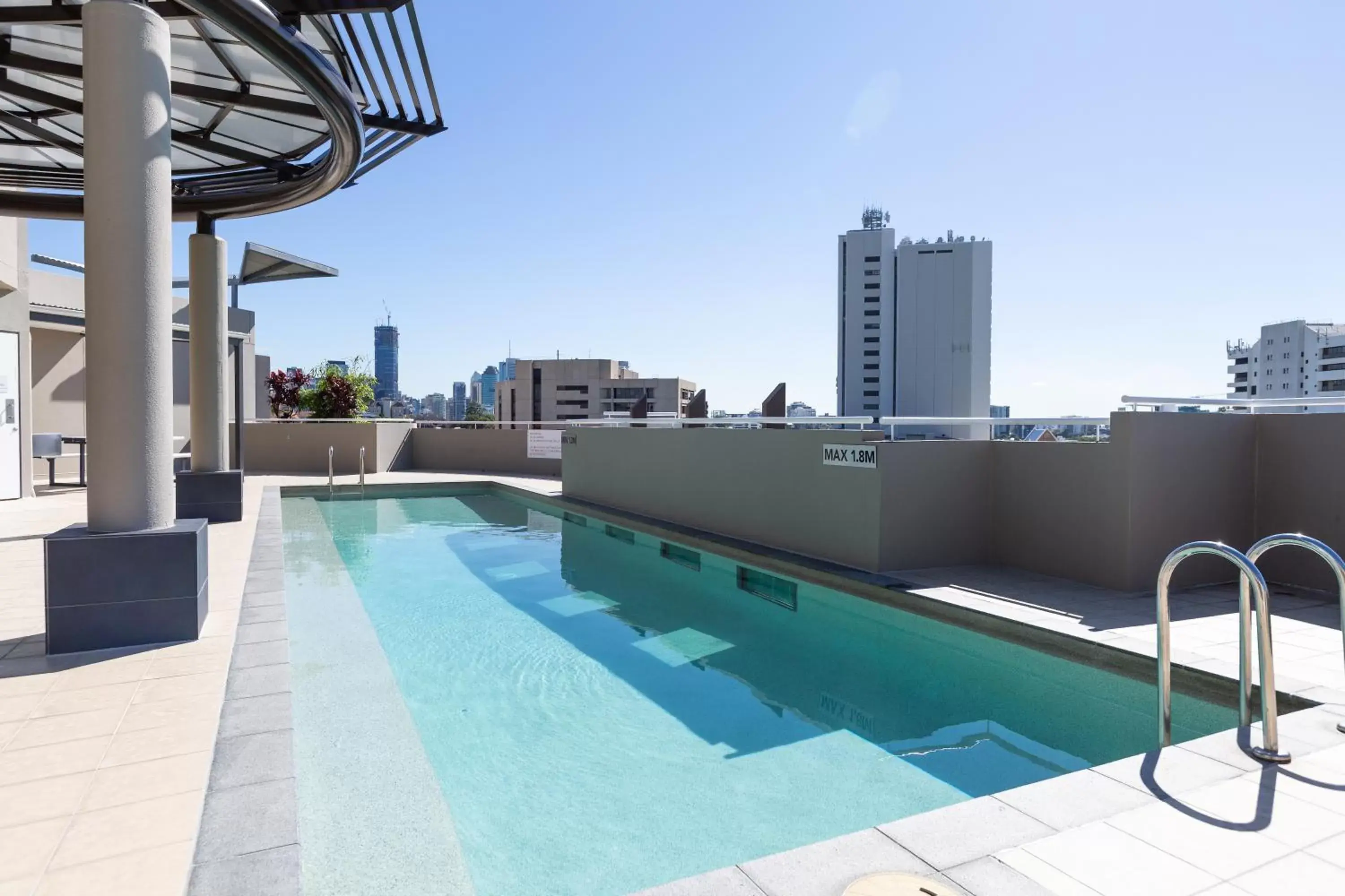 Swimming Pool in Gabba Central Apartments