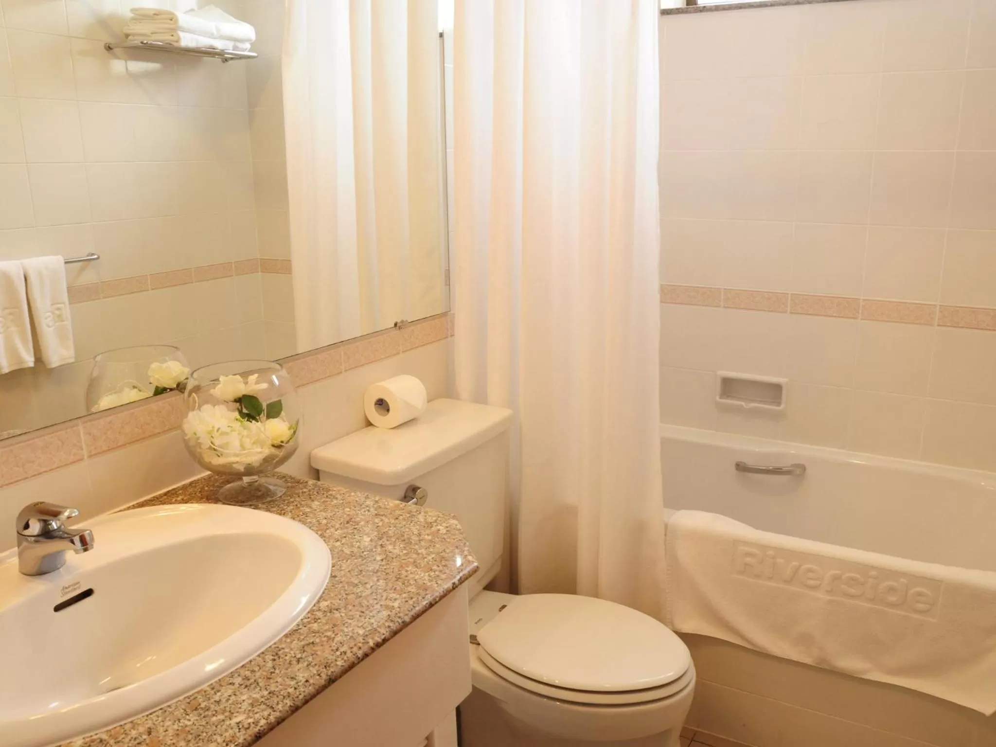 Bathroom in Riverside Serviced Apartments