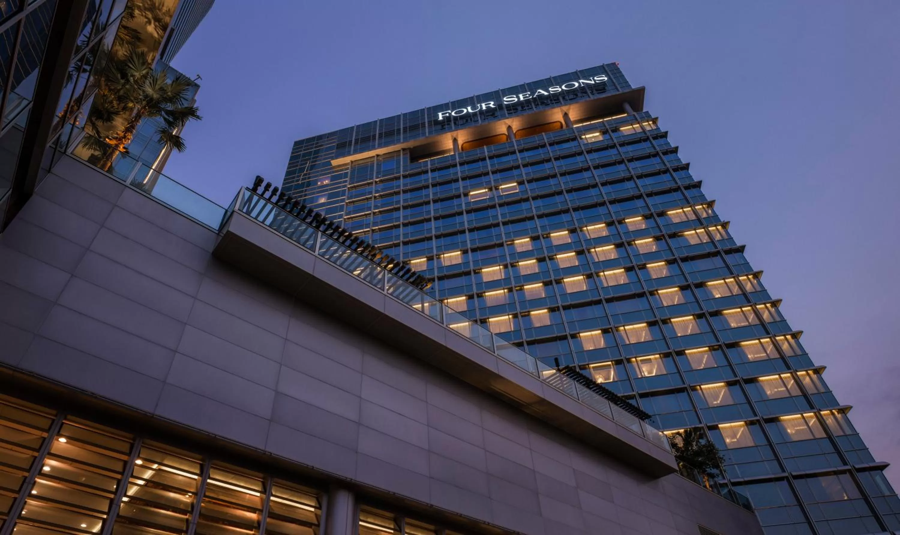 Property building in Four Seasons Hotel Jakarta