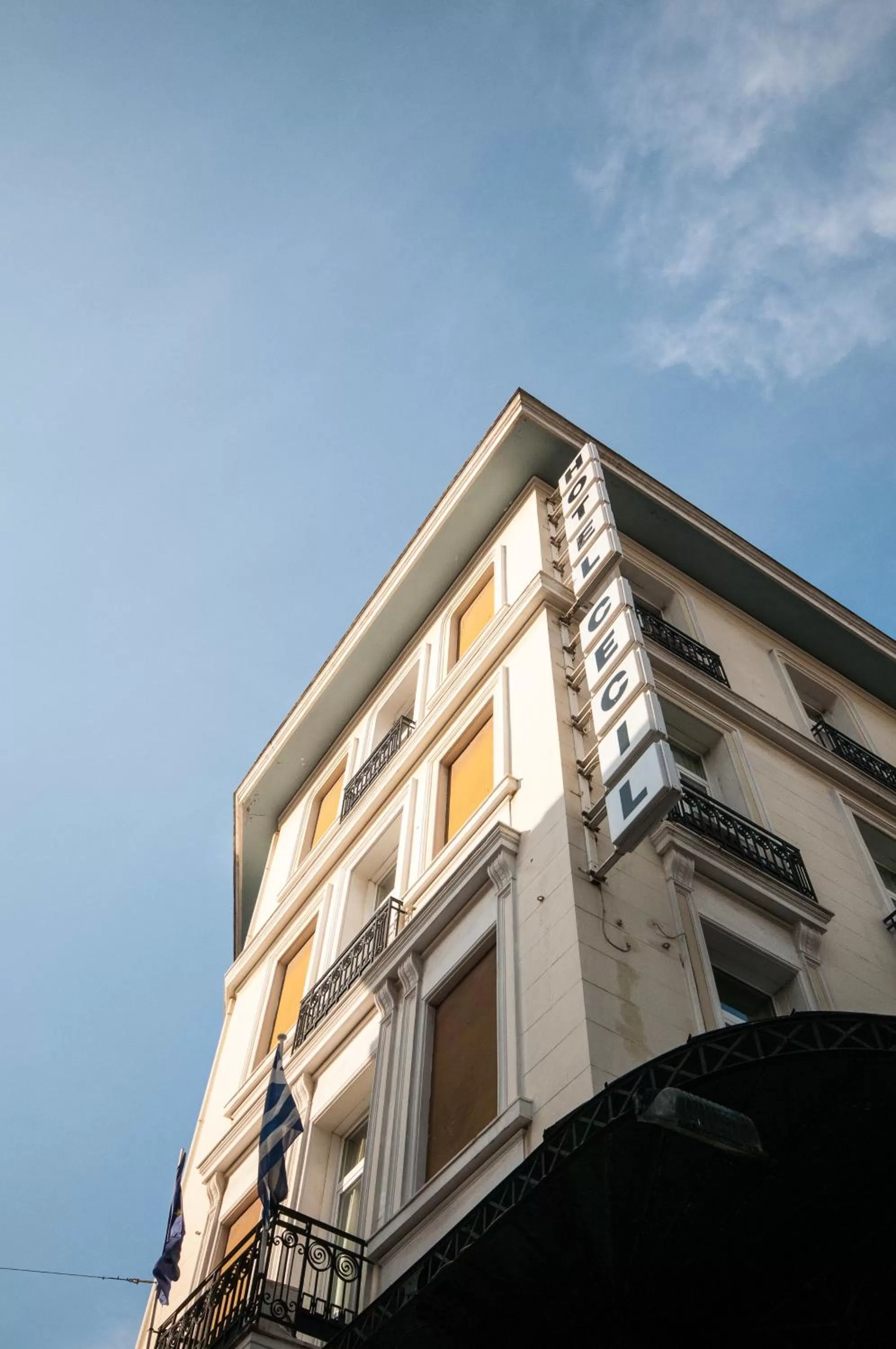 Property building in Cecil Hotel