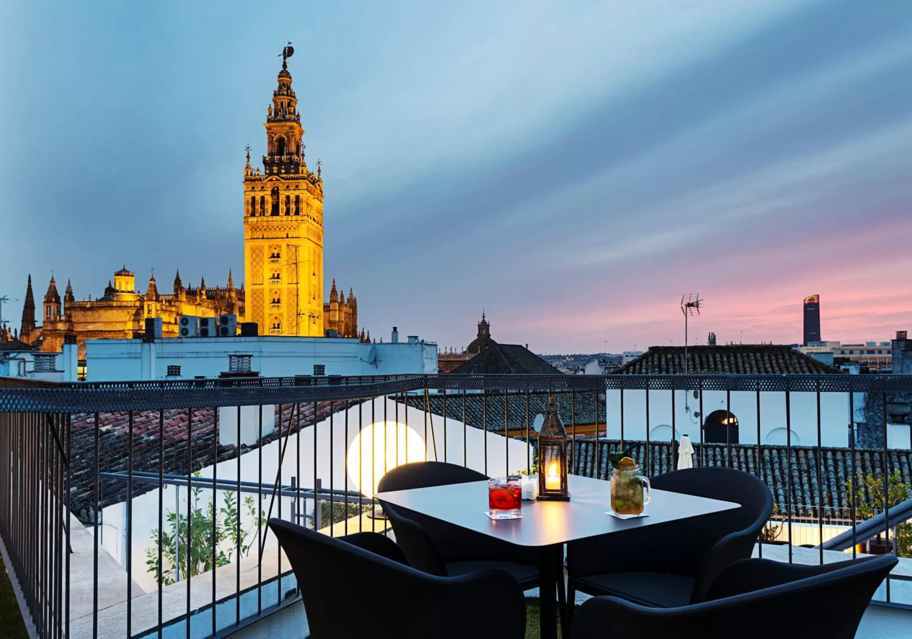 Balcony/Terrace in Eurostars Sevilla Boutique