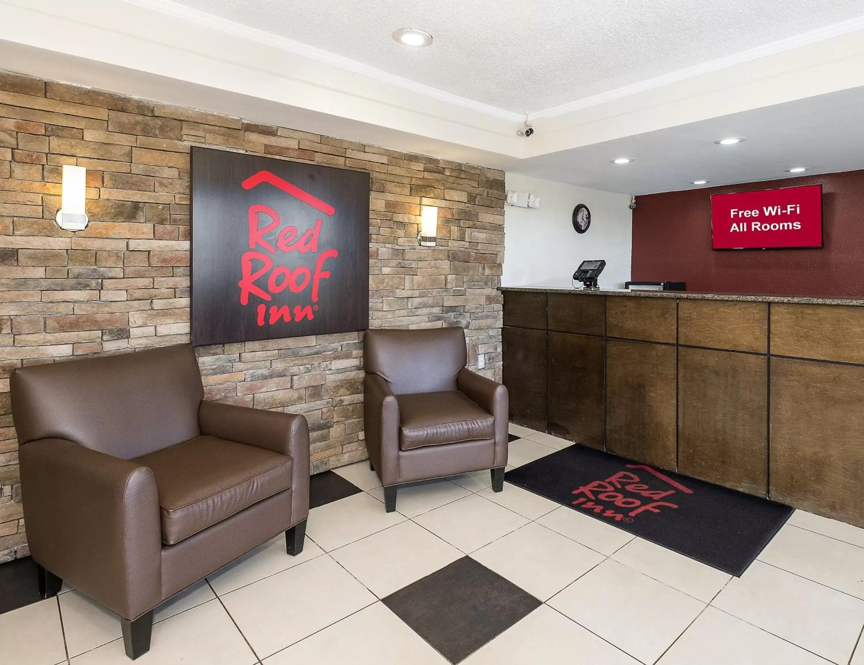 Lobby or reception, Lobby/Reception in Red Roof Inn Bloomington - Normal/University