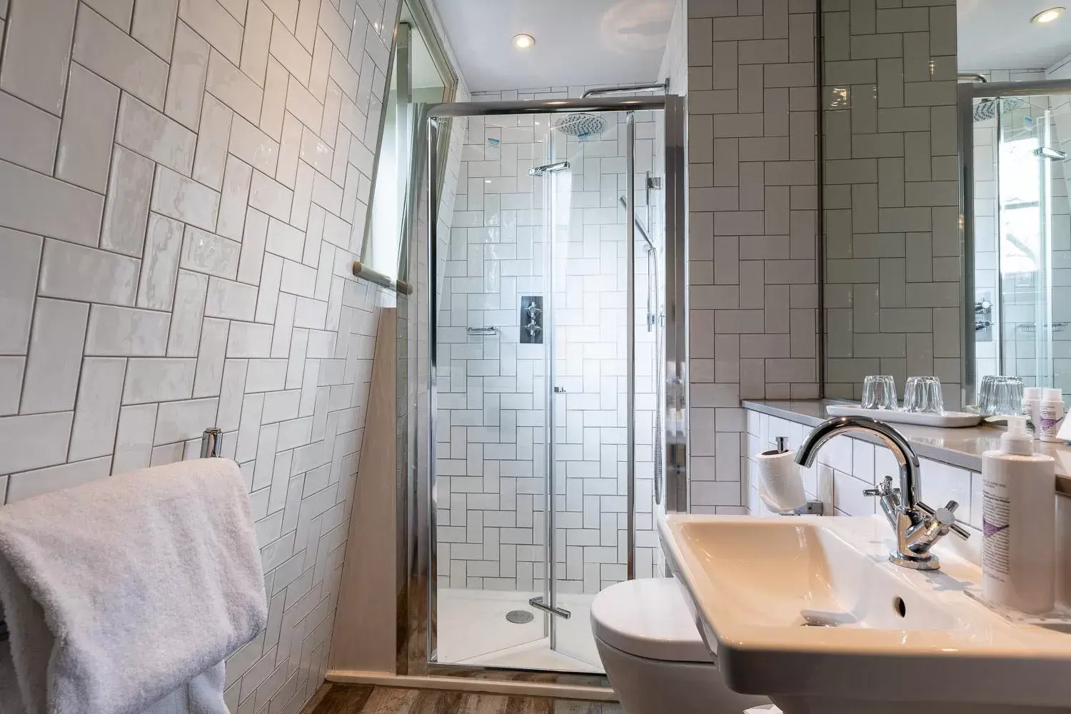 Shower, Bathroom in The Brook Green Hotel