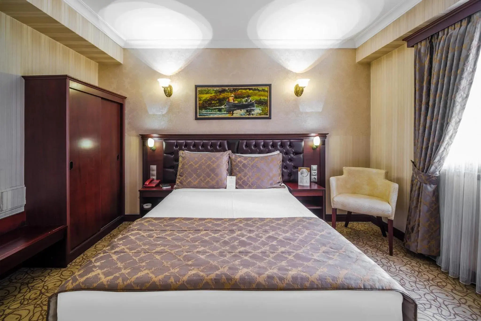 Bed in Oglakcioglu Park Boutique Hotel