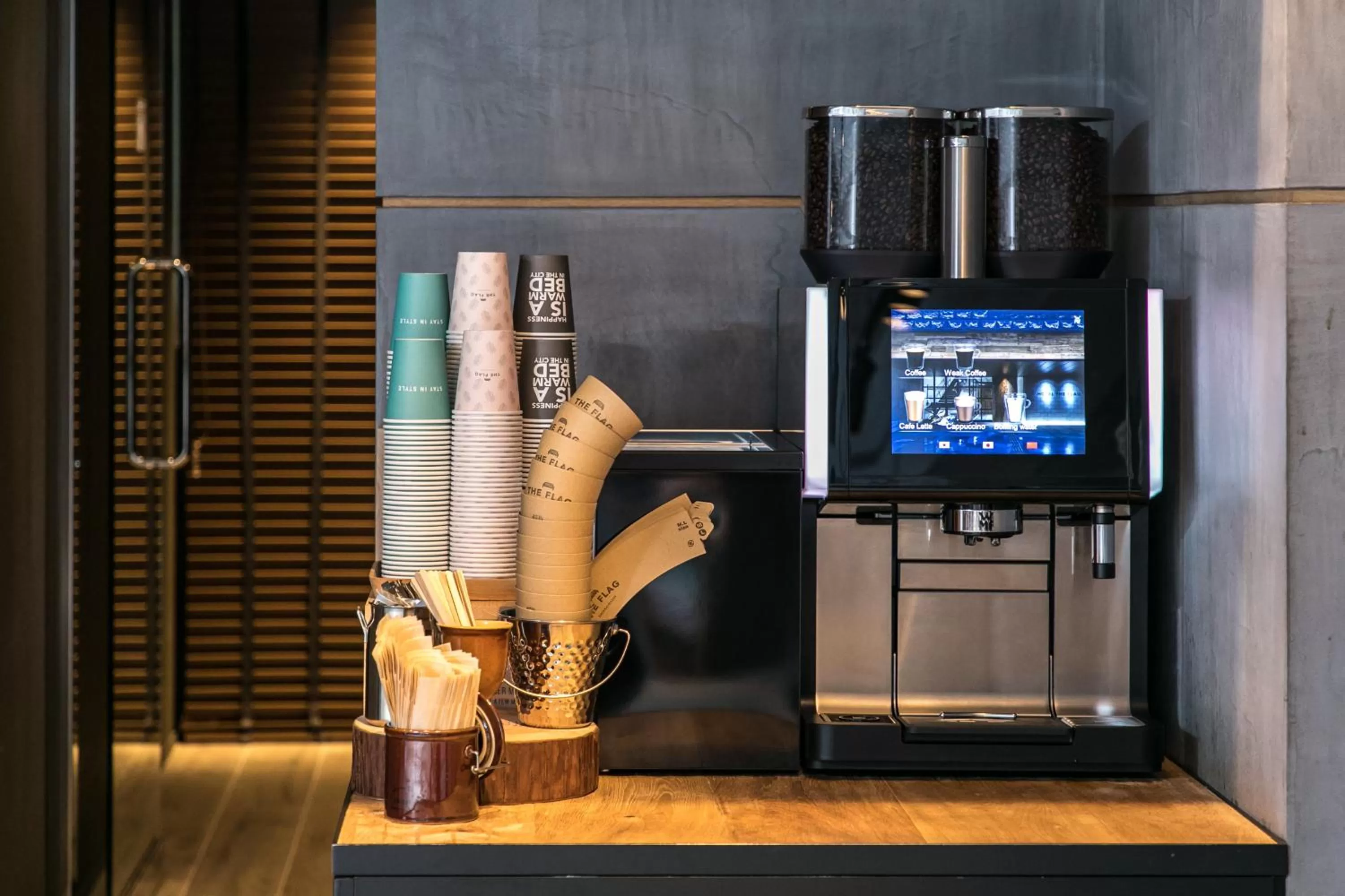 Coffee/tea facilities in HOTEL THE FLAG Shinsaibashi