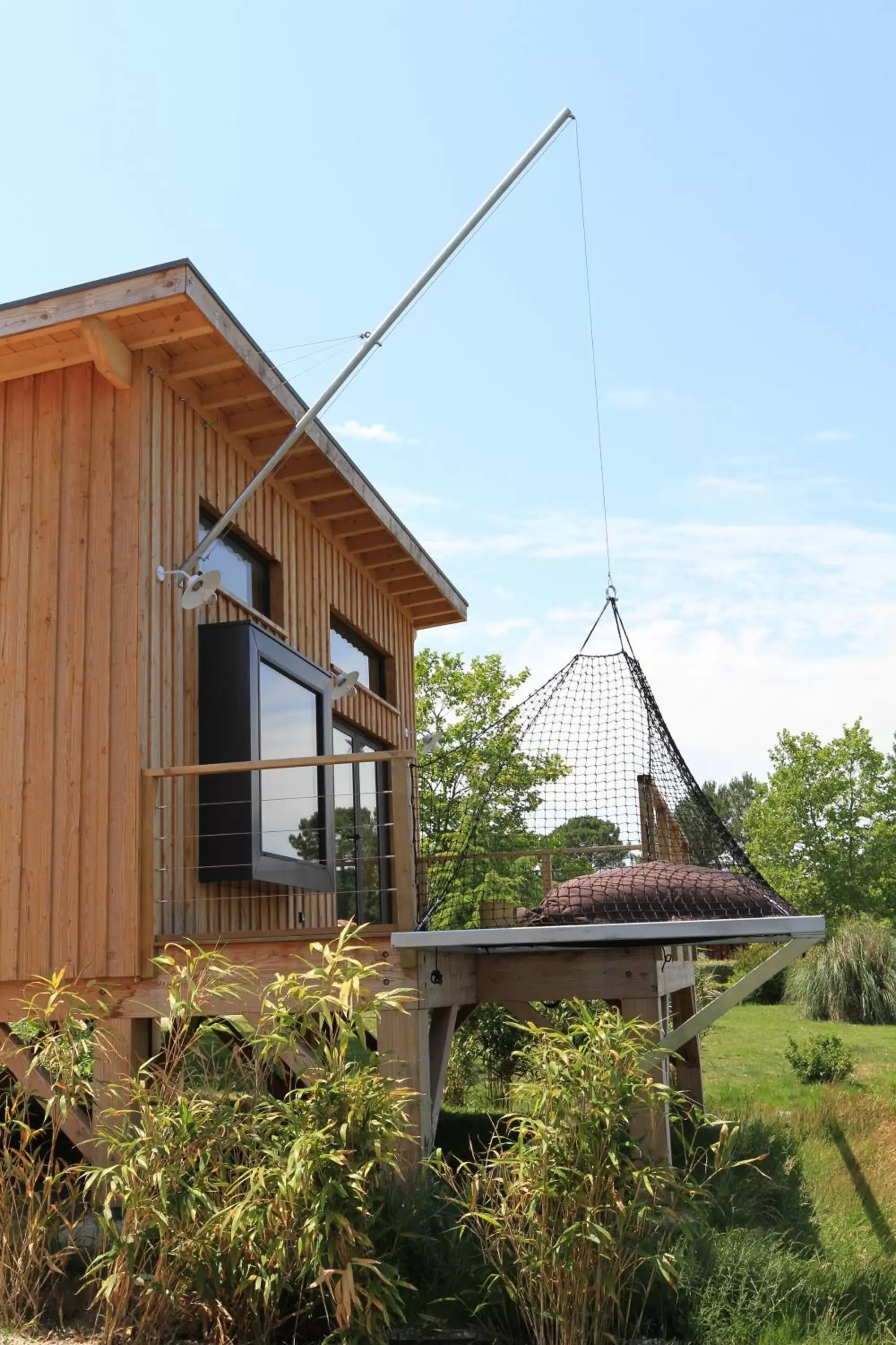 Facade/entrance, Property Building in EcoLodges Les Carrelets - Golf des Graves et du Sauternais