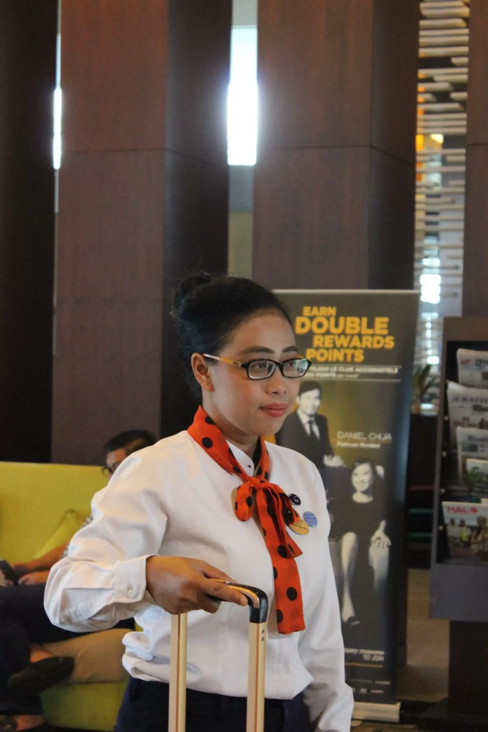 Staff in Novotel Balikpapan