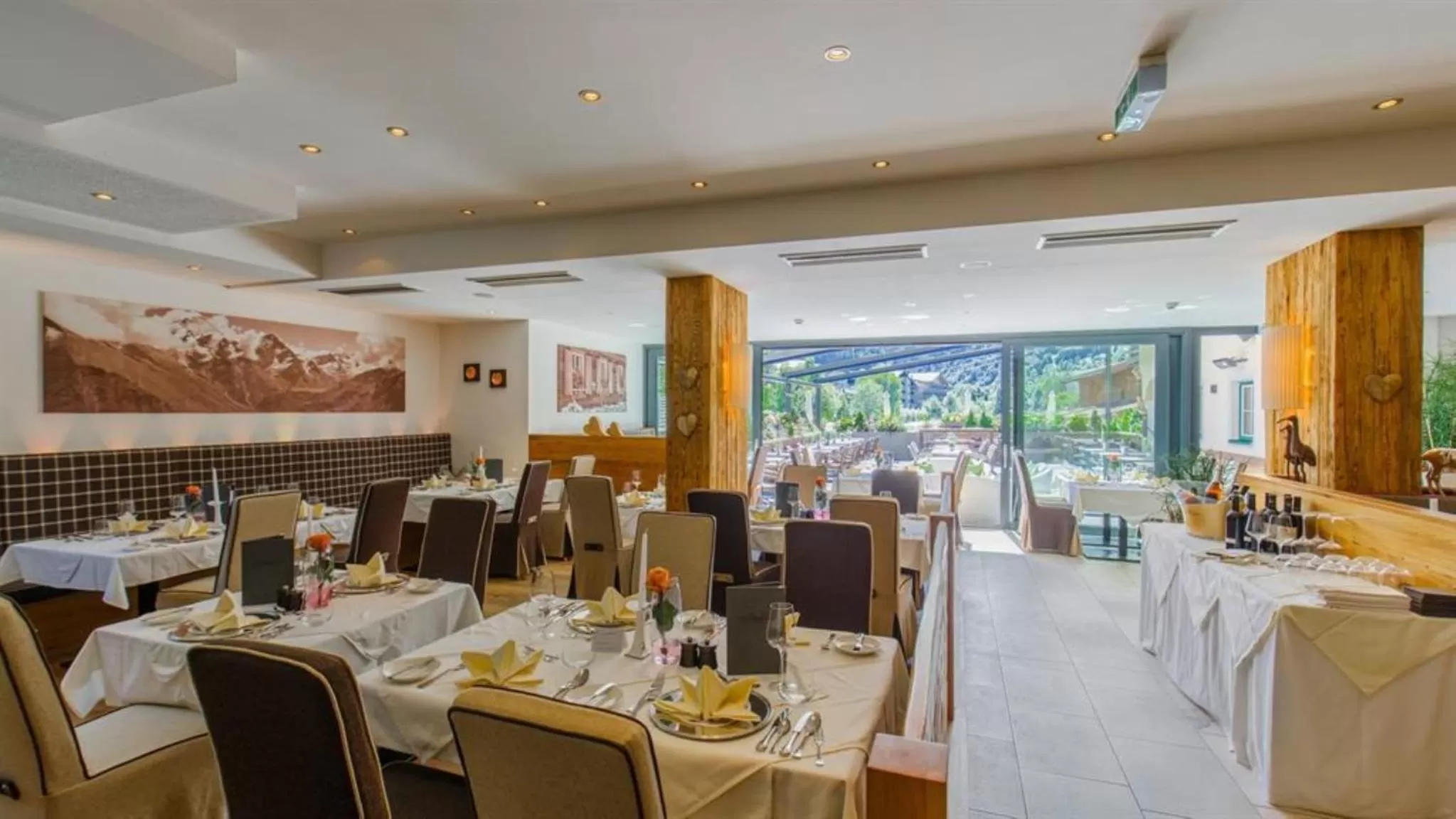 Restaurant/places to eat in Hotel Kaprunerhof