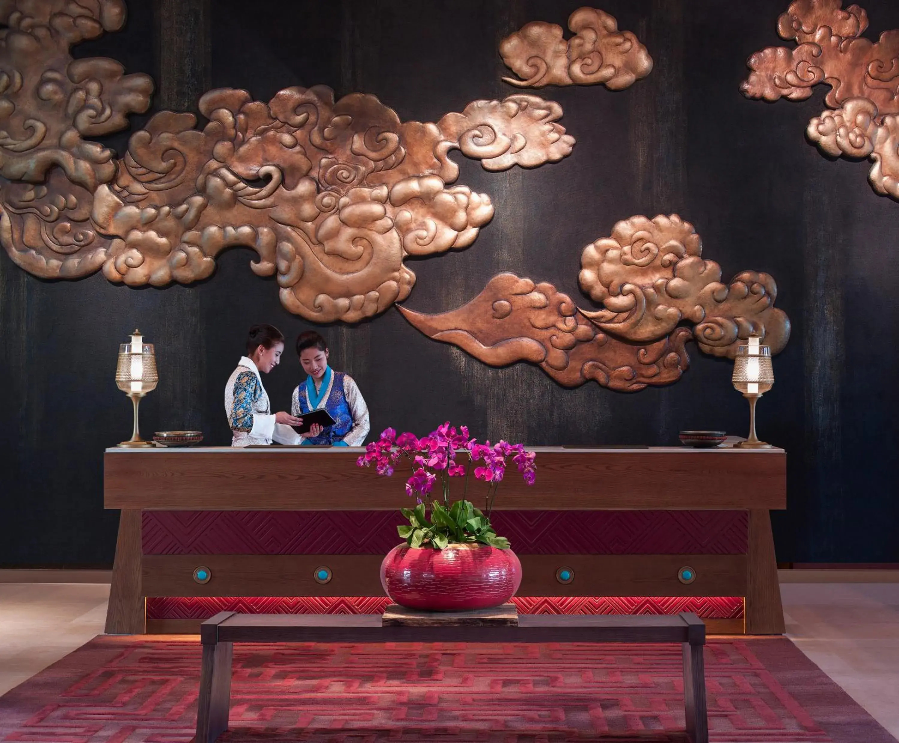 Lobby or reception, Lobby/Reception in Shangri-La Lhasa