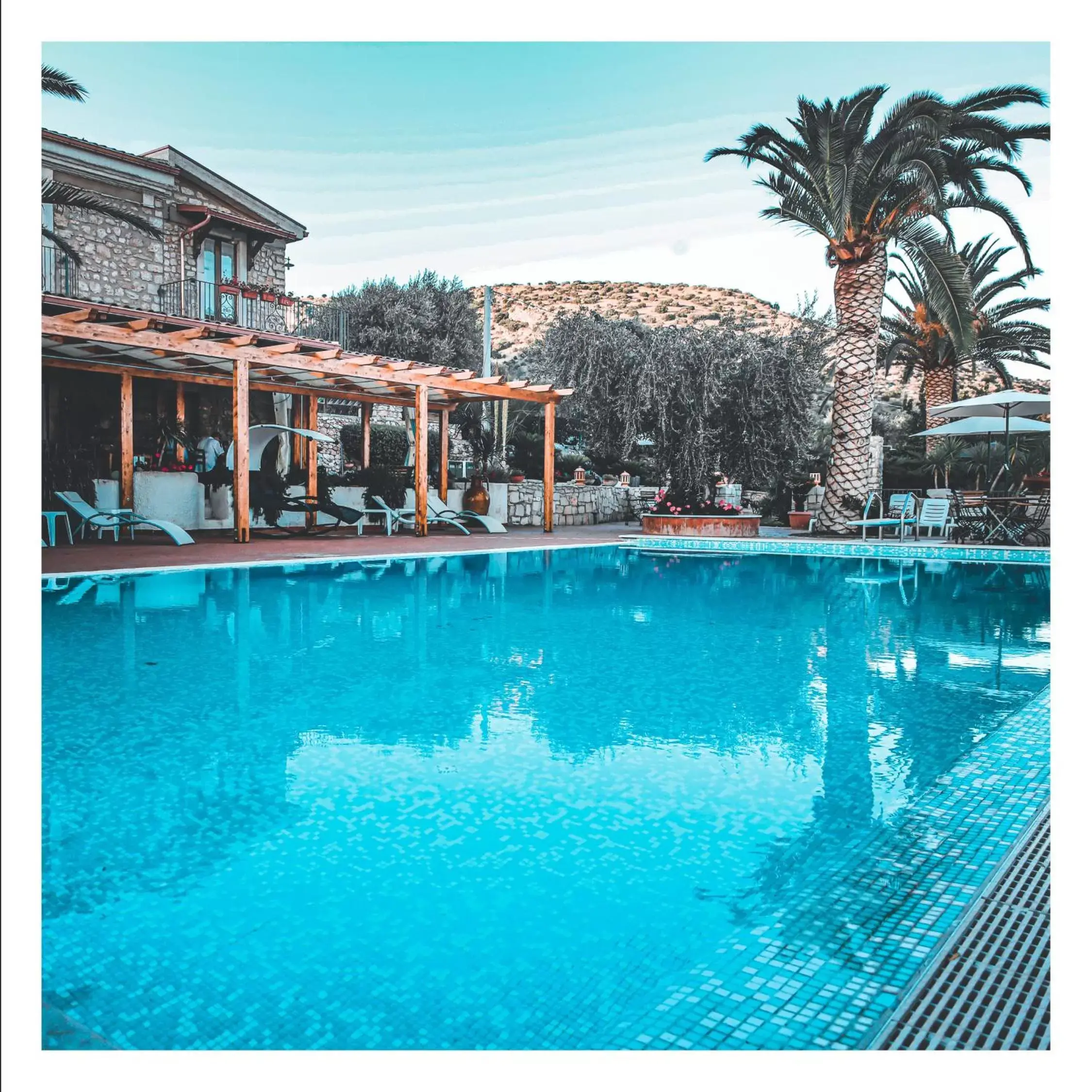 Patio, Swimming Pool in Le Cese