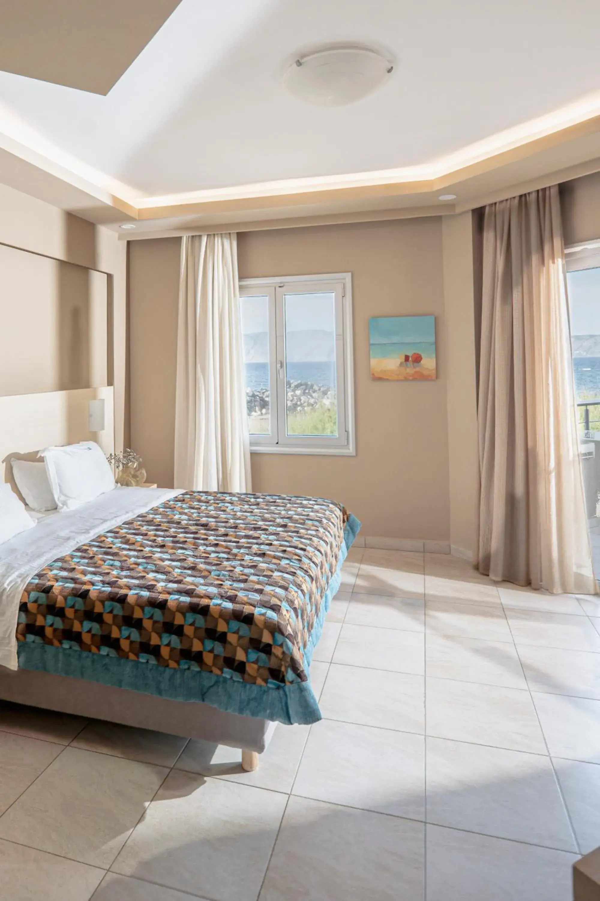 Bedroom, Bed in Molos Bay