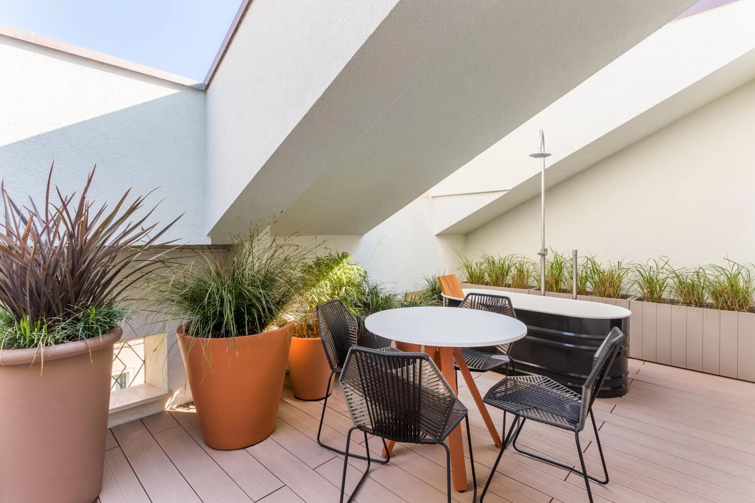 Balcony/Terrace in Room Mate Collection Giulia, Milan