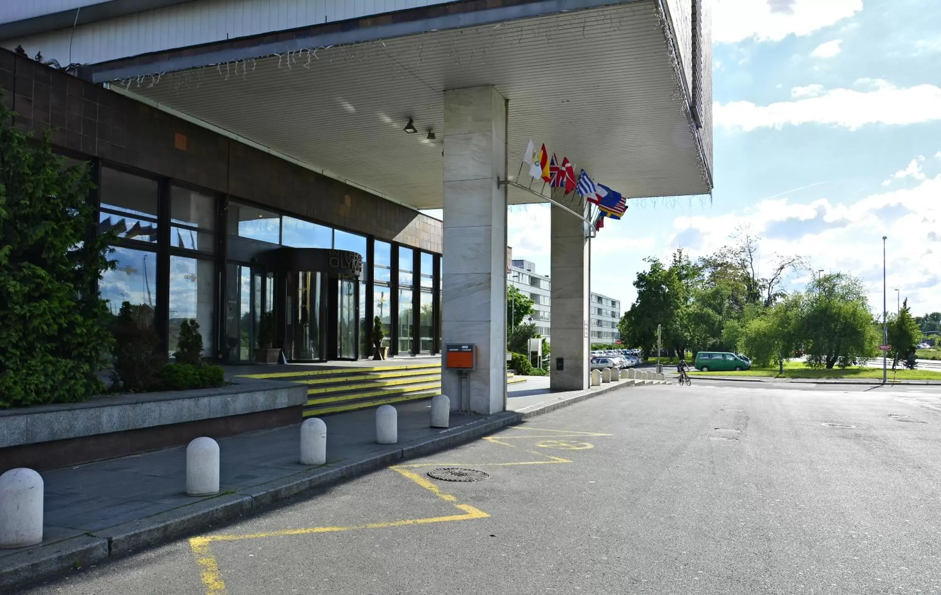 Facade/entrance, Property Building in Hotel Olympik