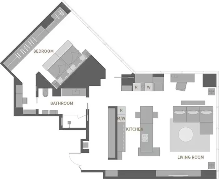 Floor Plan in The Classic 500 Pentaz Executive Residence