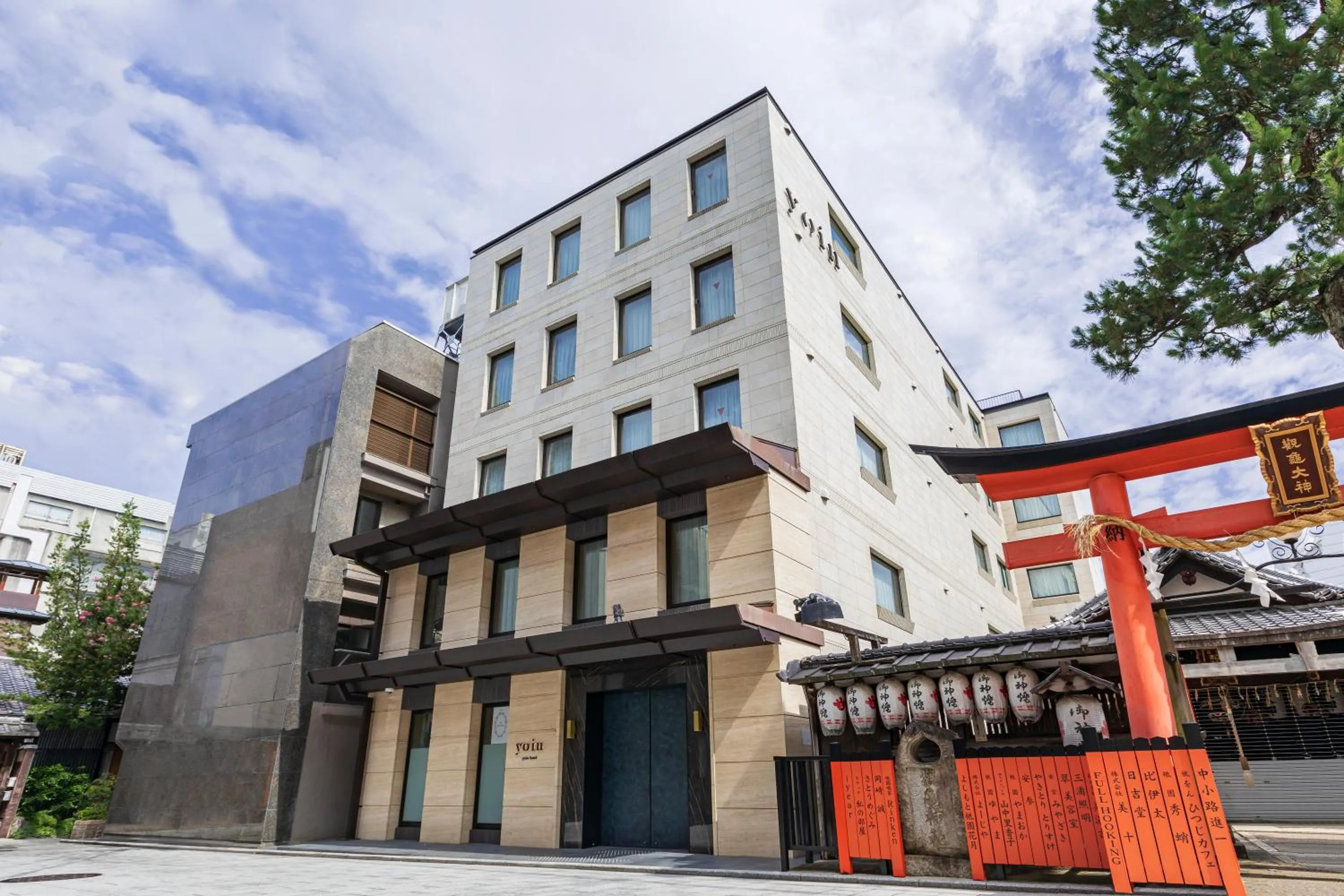 Property building in yoin hotel kyoto gion