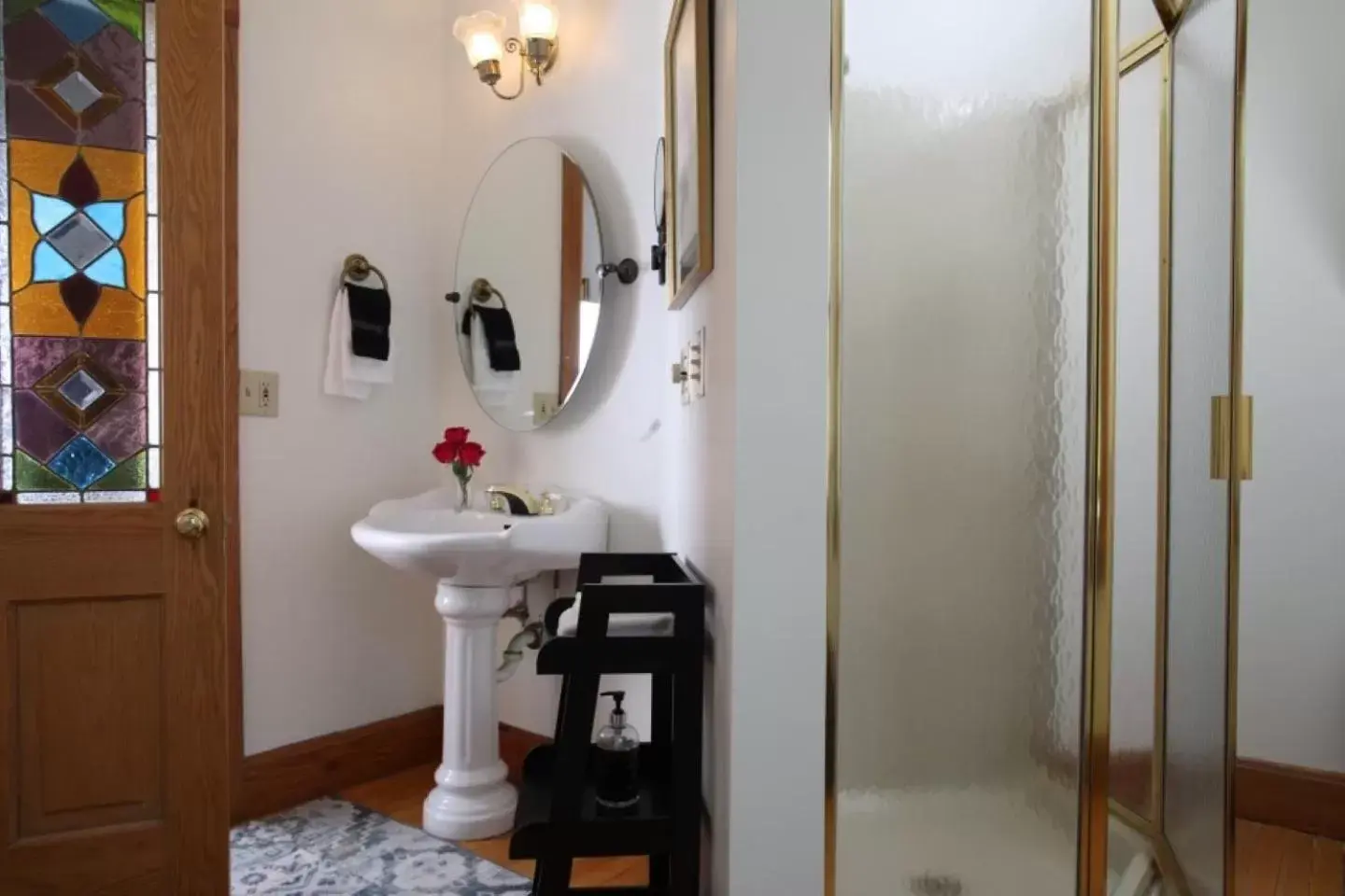 Bathroom in Riverboat Suites