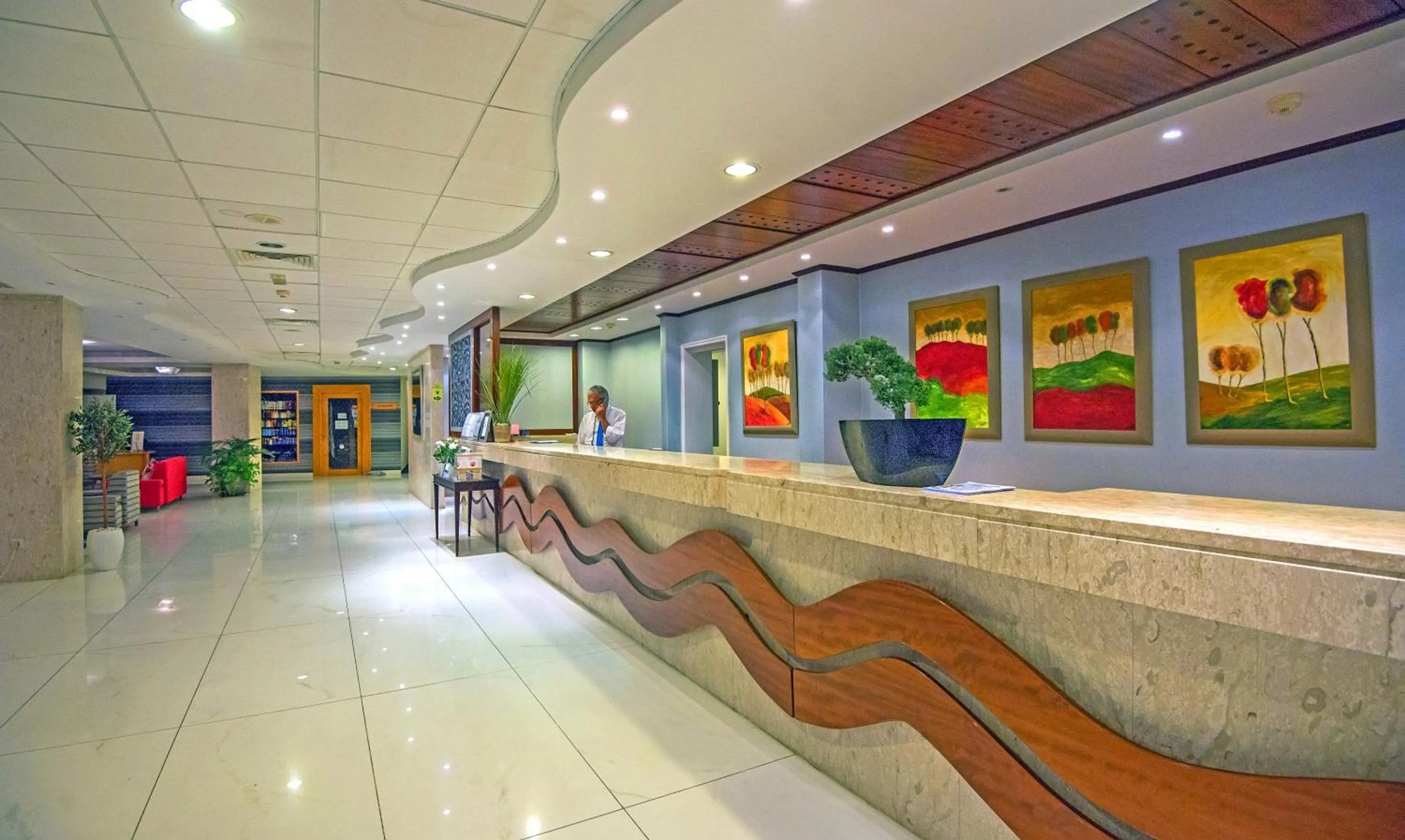 Lobby or reception in Dome Beach Marina Hotel & Resort