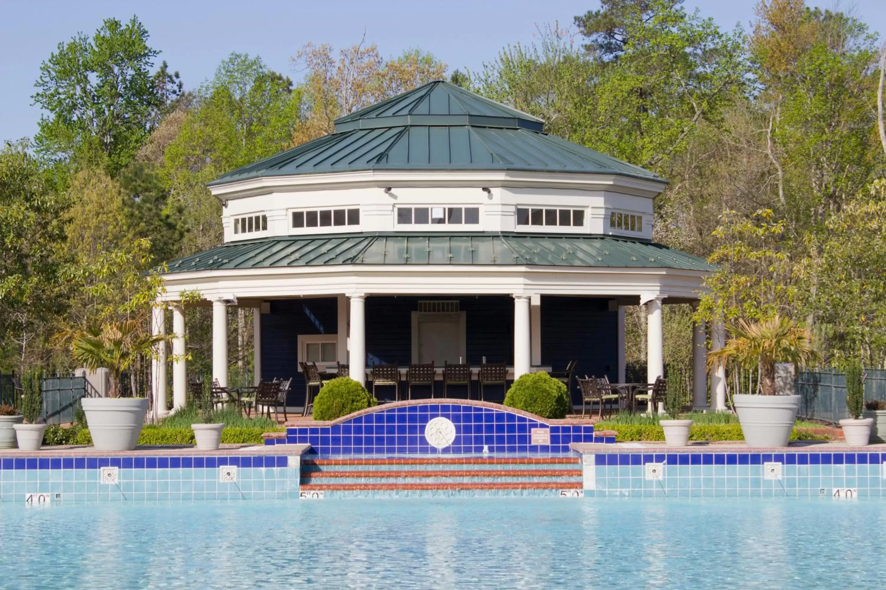 Swimming pool in Hilton Vacation Club Greensprings Williamsburg Swimming pool in Hilton Vacation Club Greensprings Williamsburg