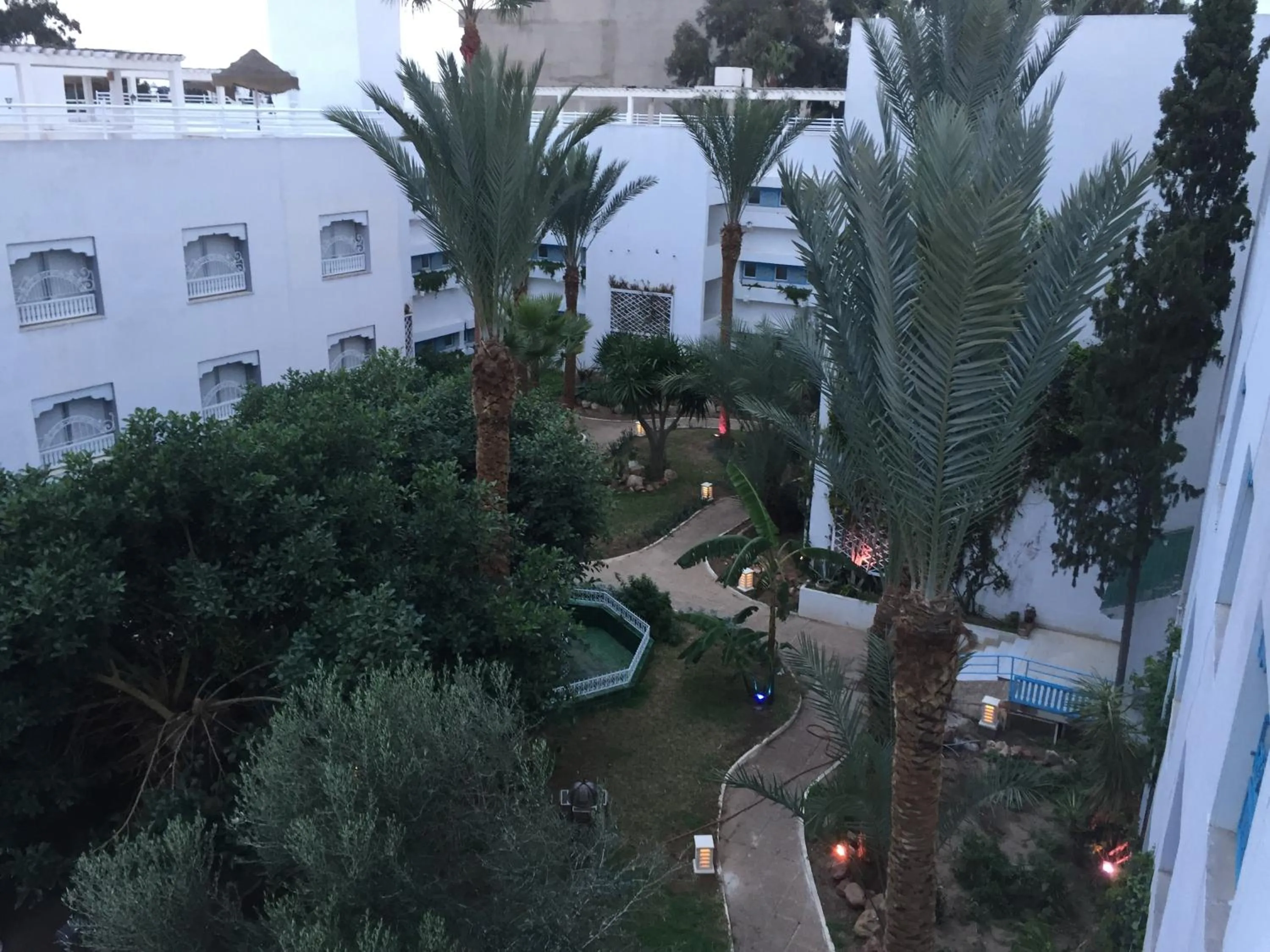 Garden view in Hotel La Residence Hammamet