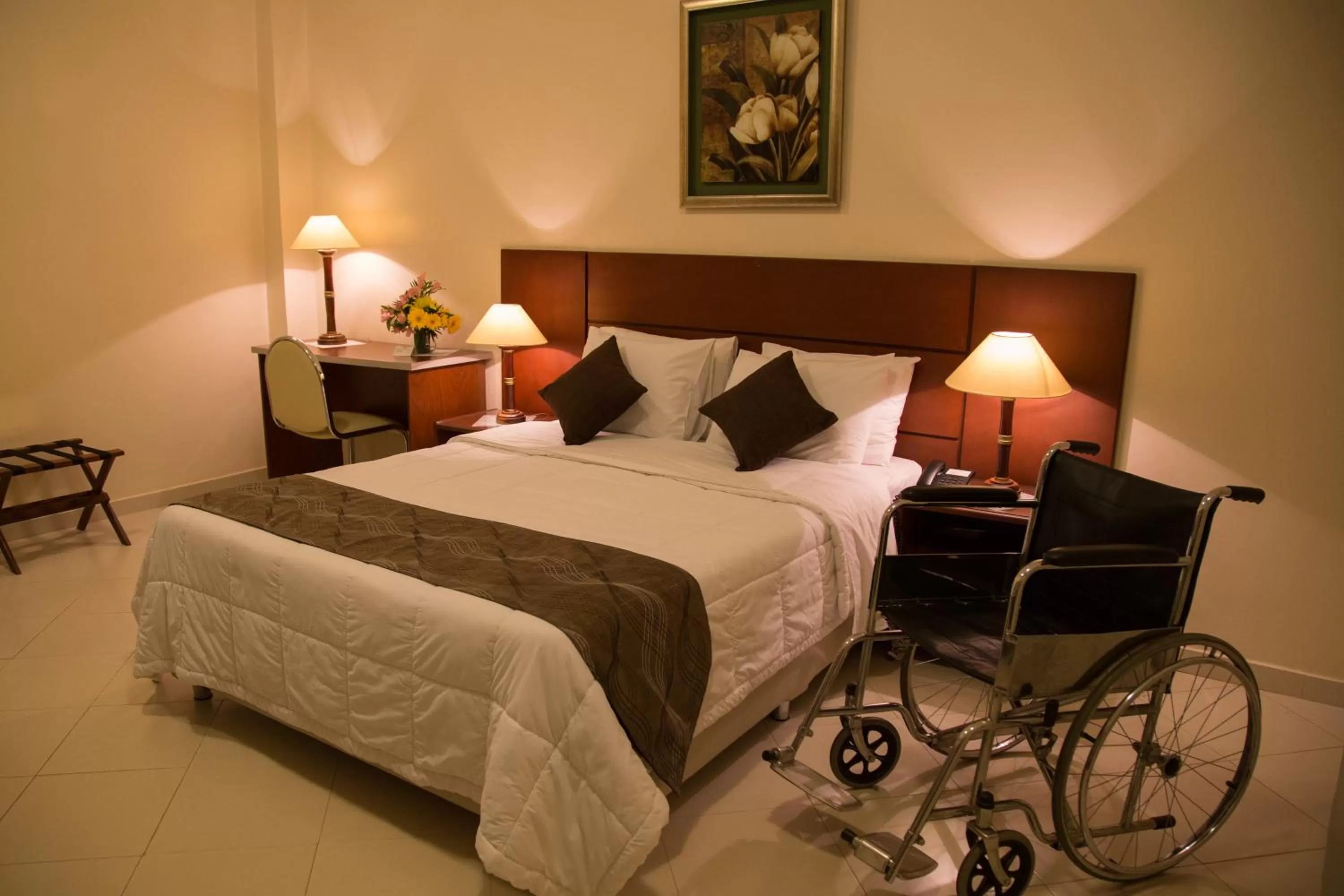 Bed in Asunción Gran Hotel