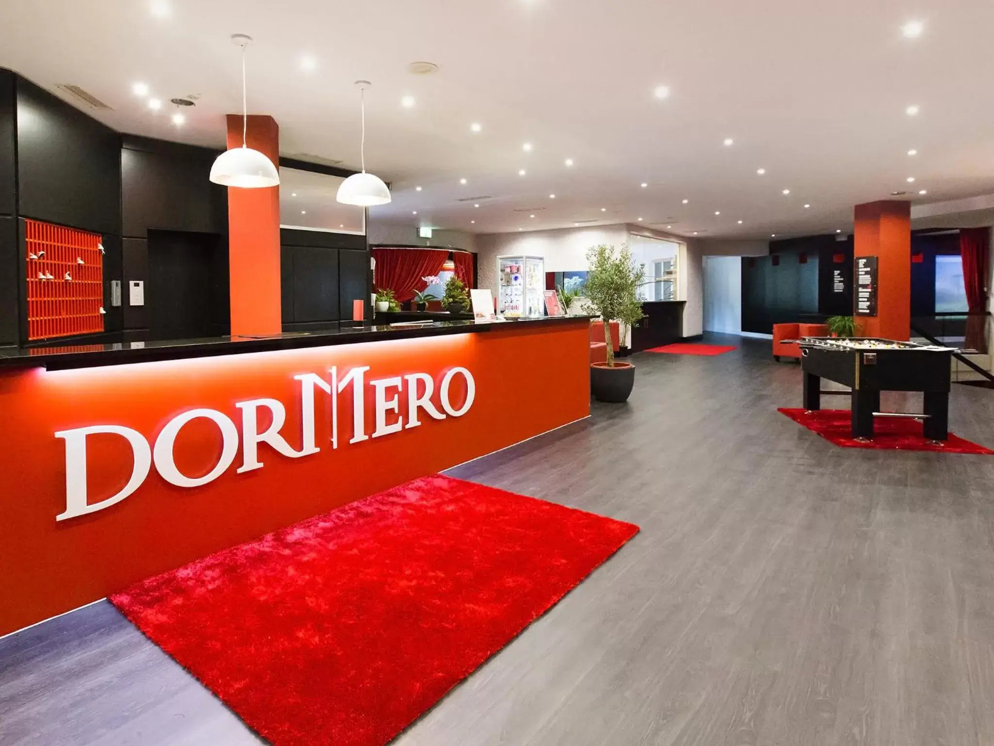 Lobby or reception in DORMERO Hotel Freudenstadt