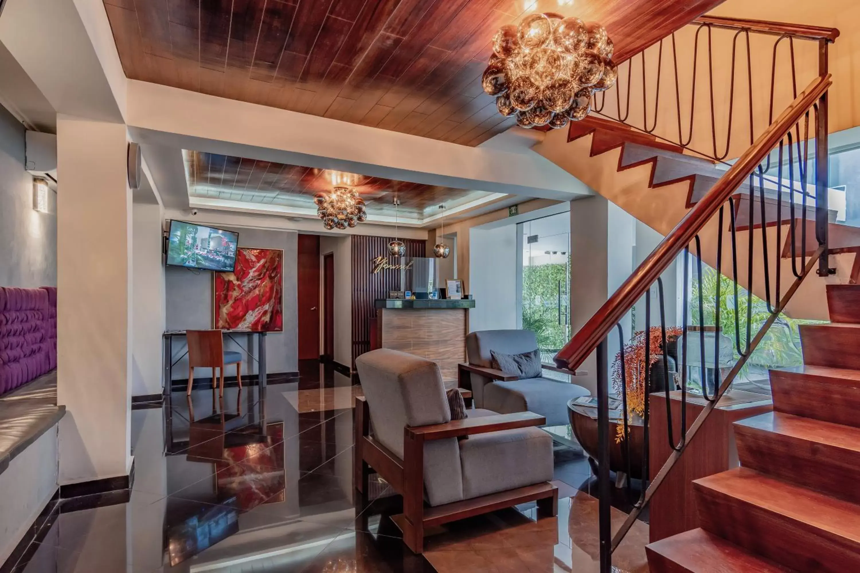 Lobby or reception in Youssef Exceptionnel Merida Lobby or reception in Youssef Exceptionnel Merida