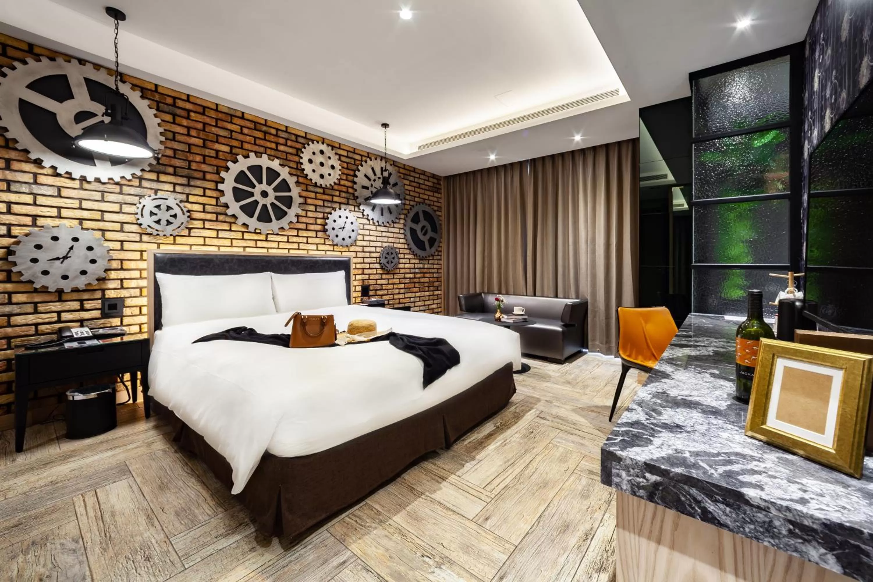 Photo of the whole room, Bed in Norway Forest Motel - Wen Chuang Branch