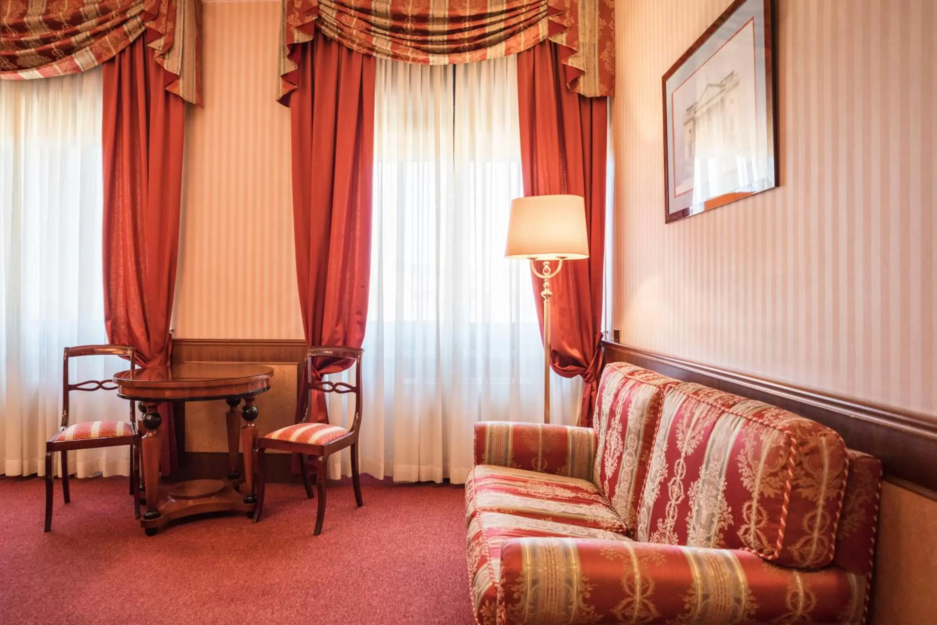 Living room, Seating Area in Palazzo Porta Romana Hotel