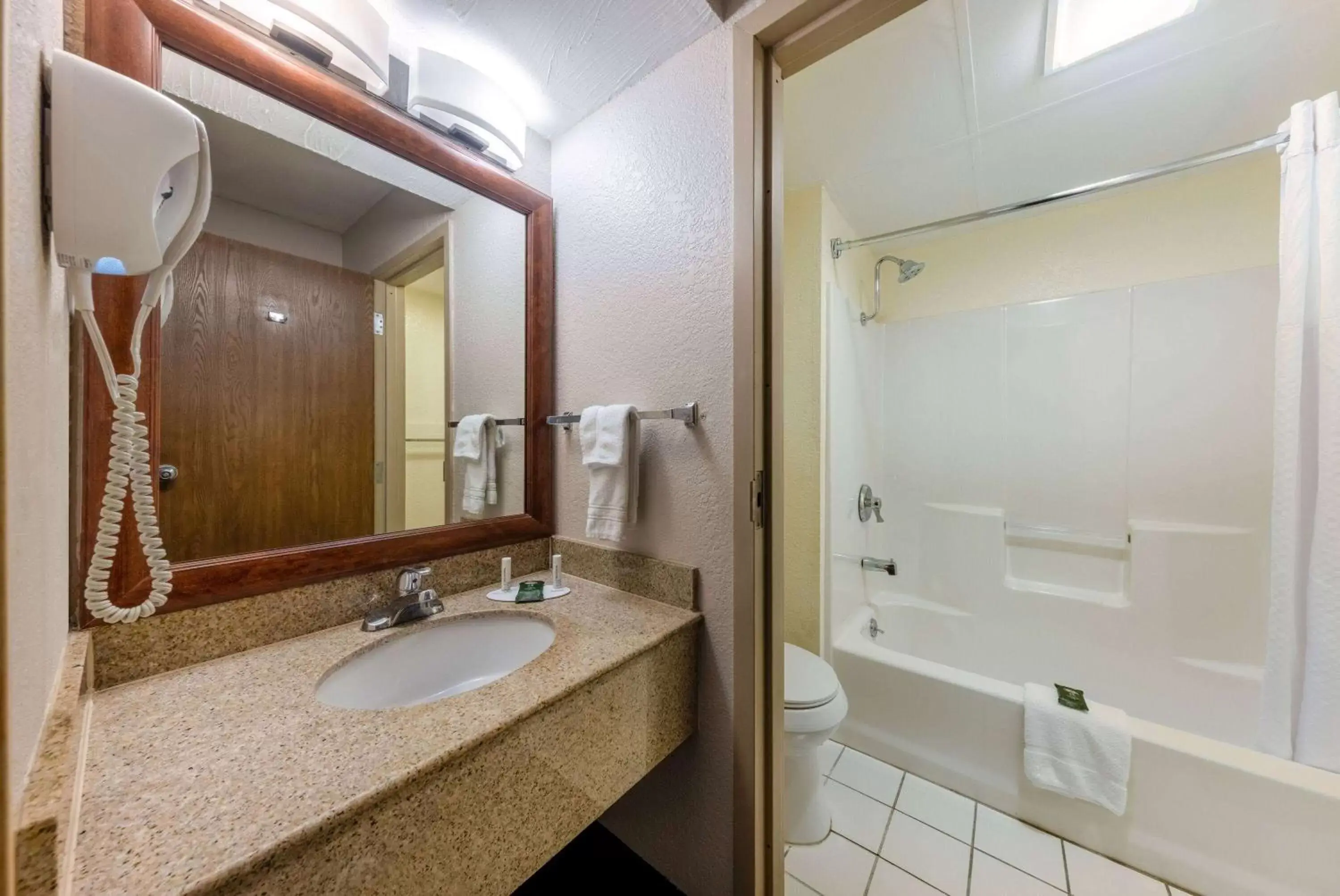 TV and multimedia, Bathroom in Baymont by Wyndham Springfield South Hwy 65