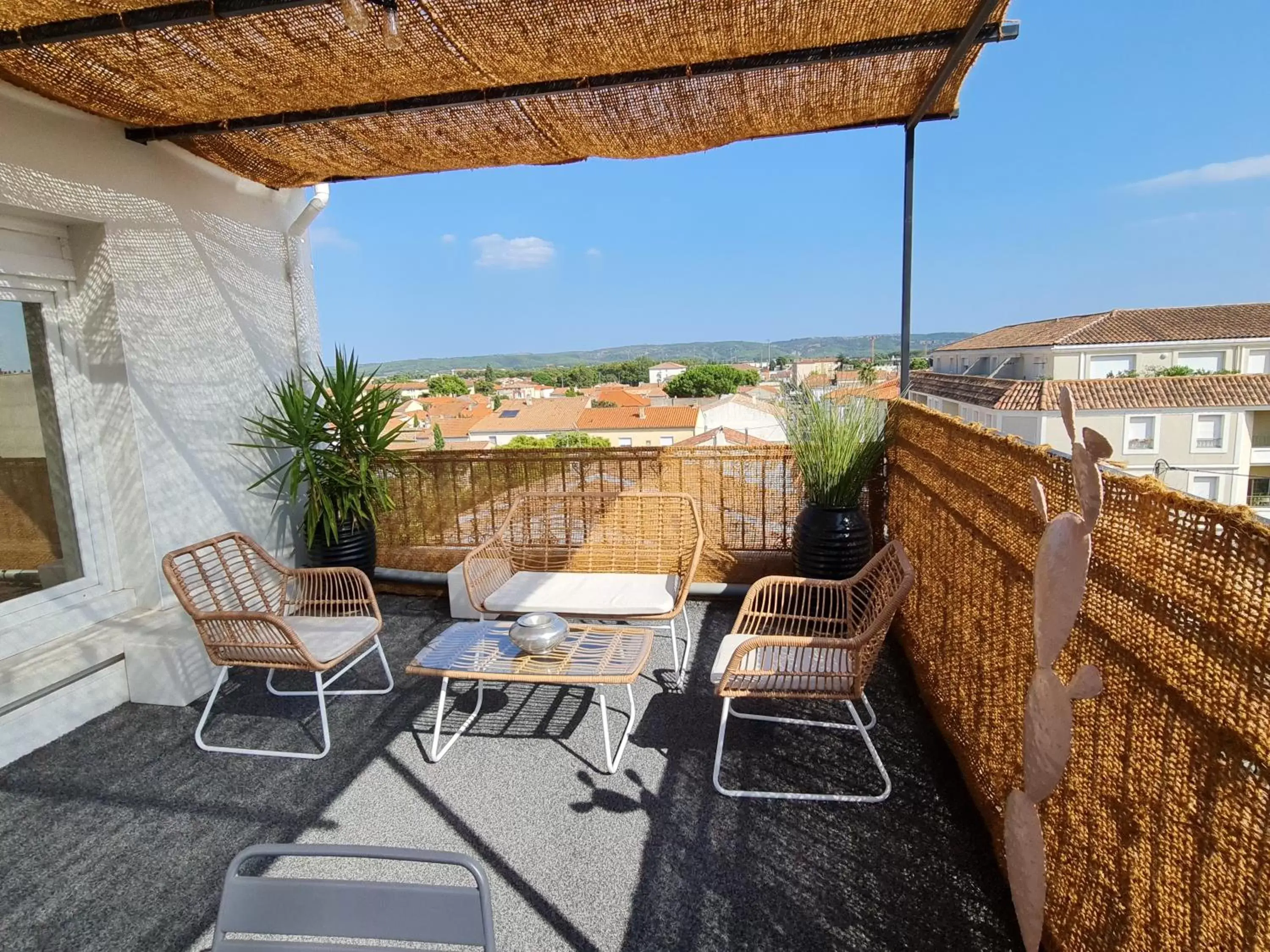 Balcony/Terrace in Hôtel Le C - Boutique Hôtel