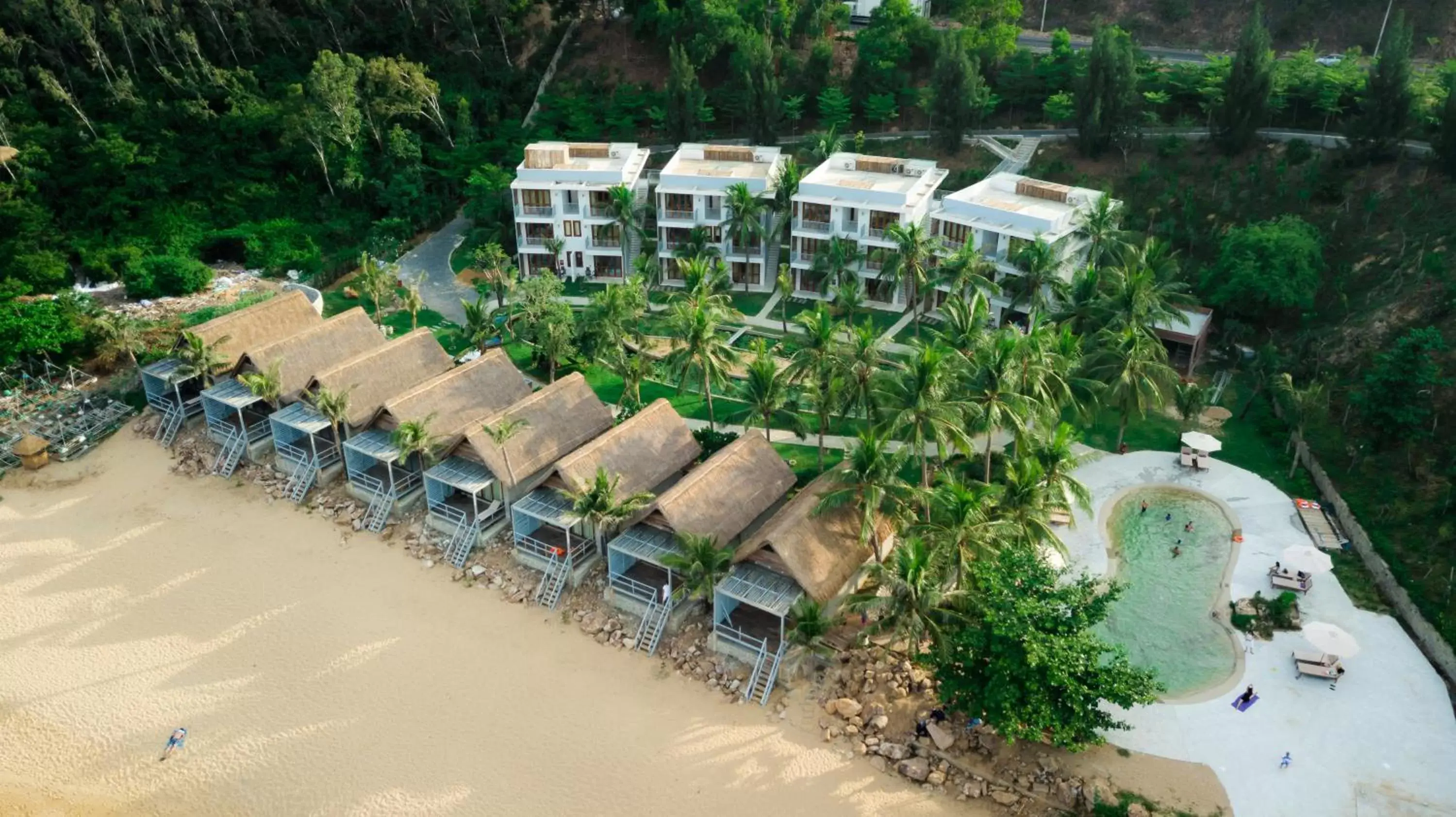 Property building, Bird's-eye View in Casa Marina Resort