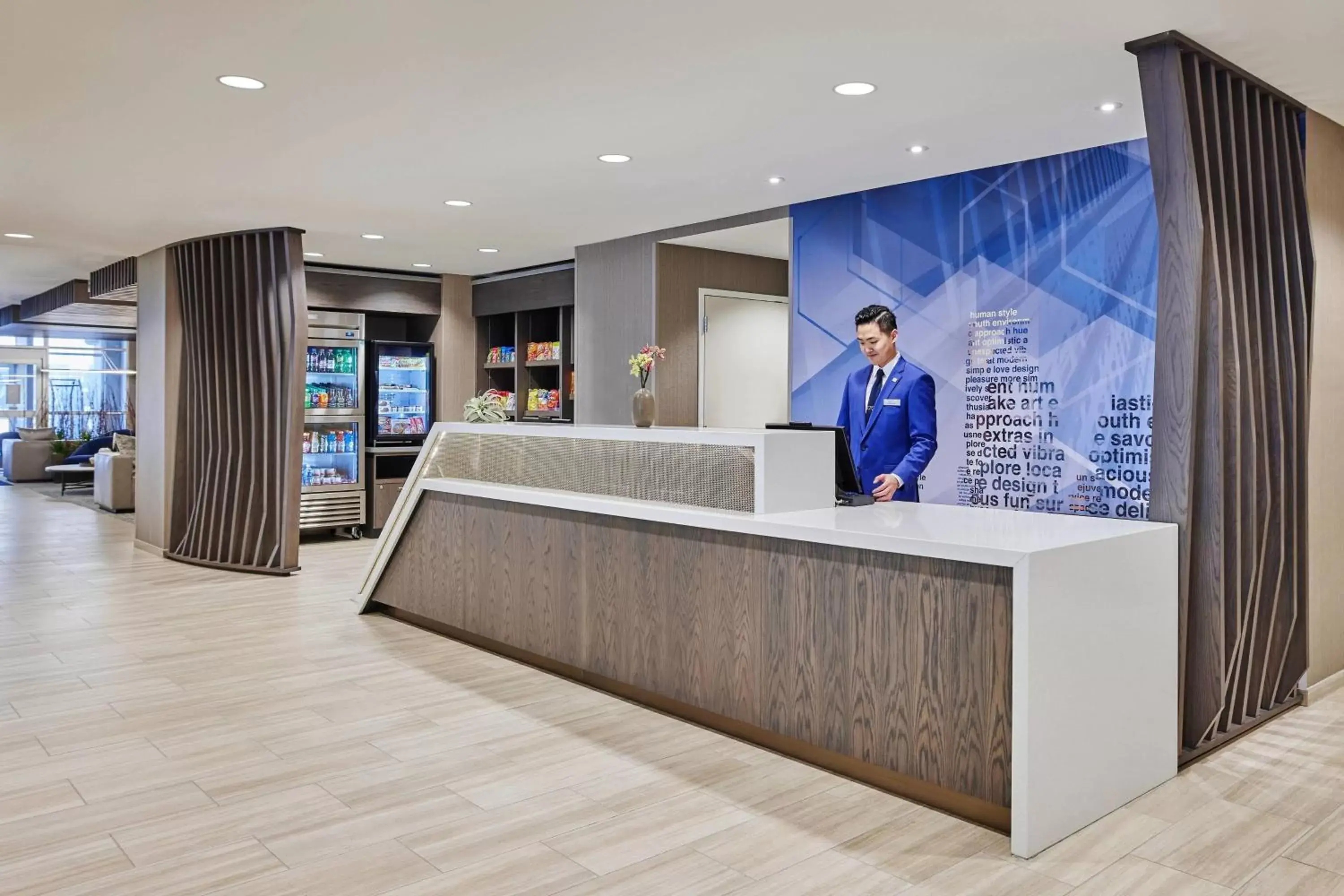 Lobby or reception, Lobby/Reception in SpringHill Suites by Marriott Chicago Chinatown