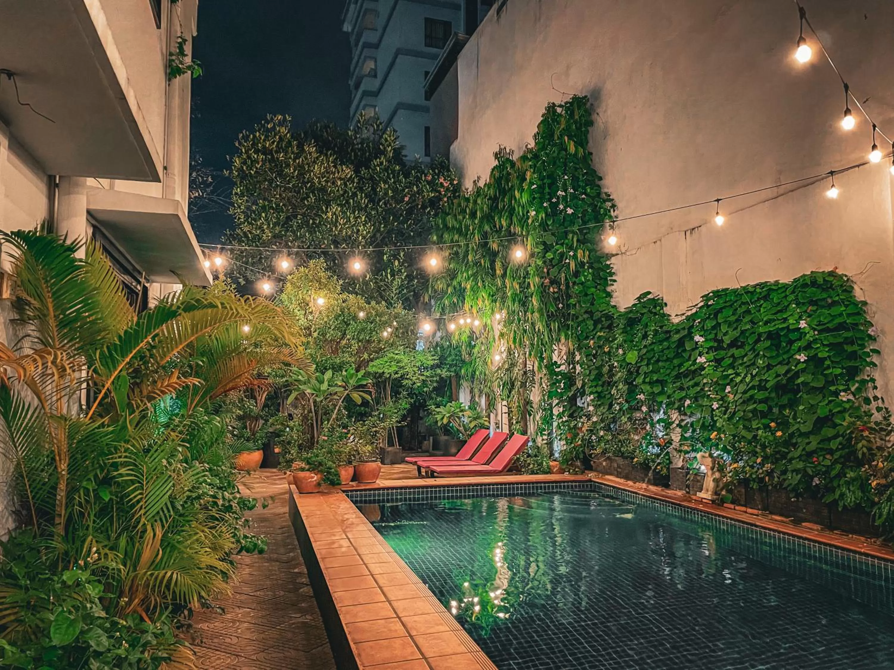 Swimming pool in Birdcage Boutique