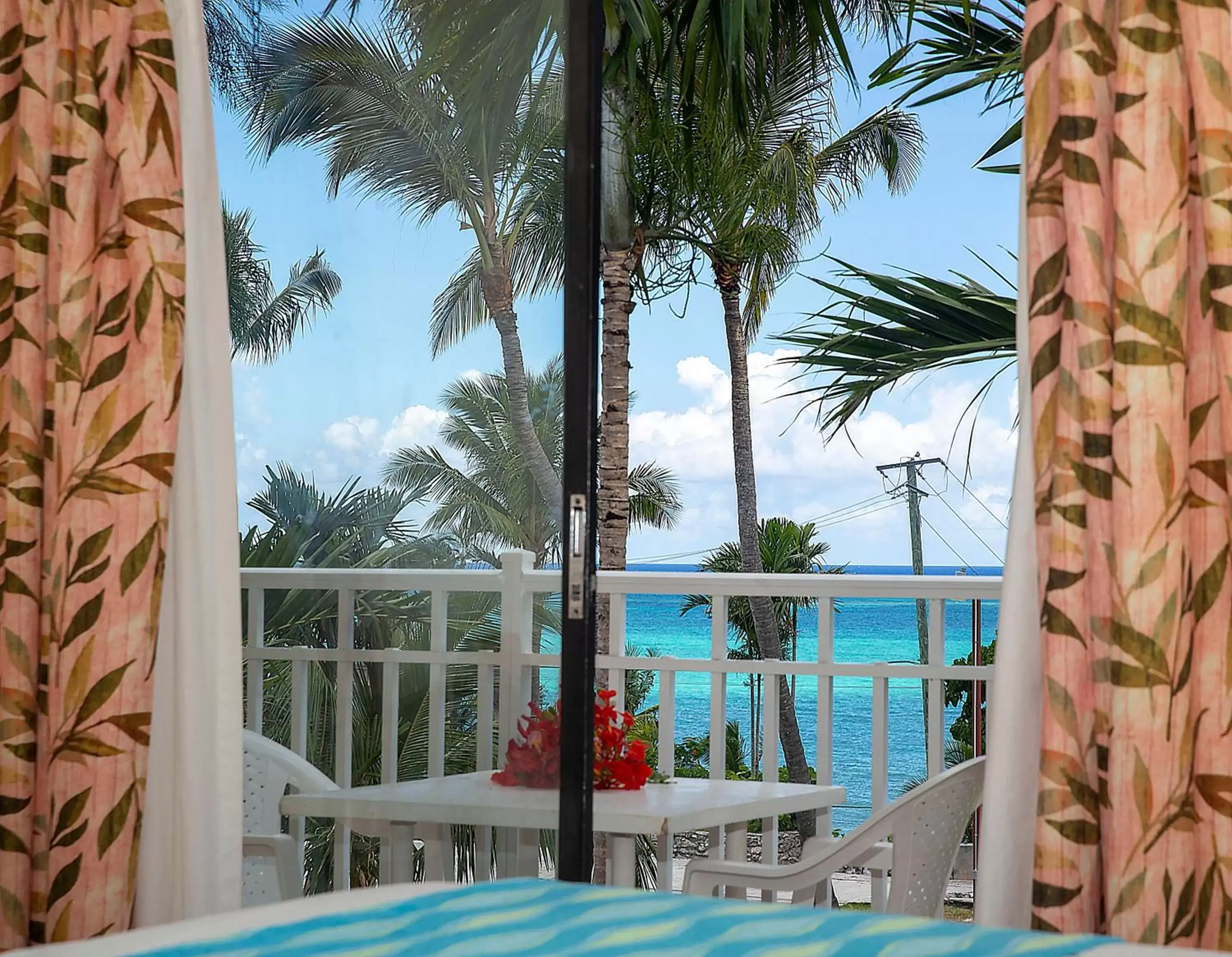 Balcony/Terrace in Orange Hill Beach Inn